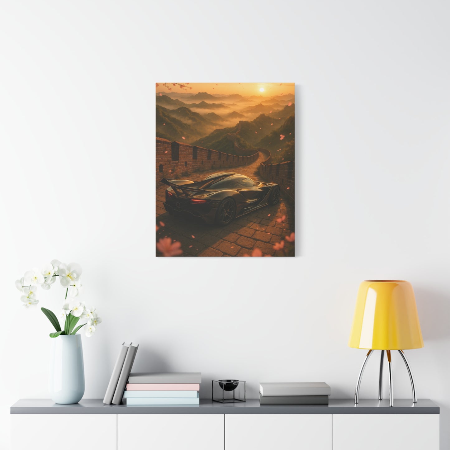 Canvas Print - Apollo IE on the Great Wall of China