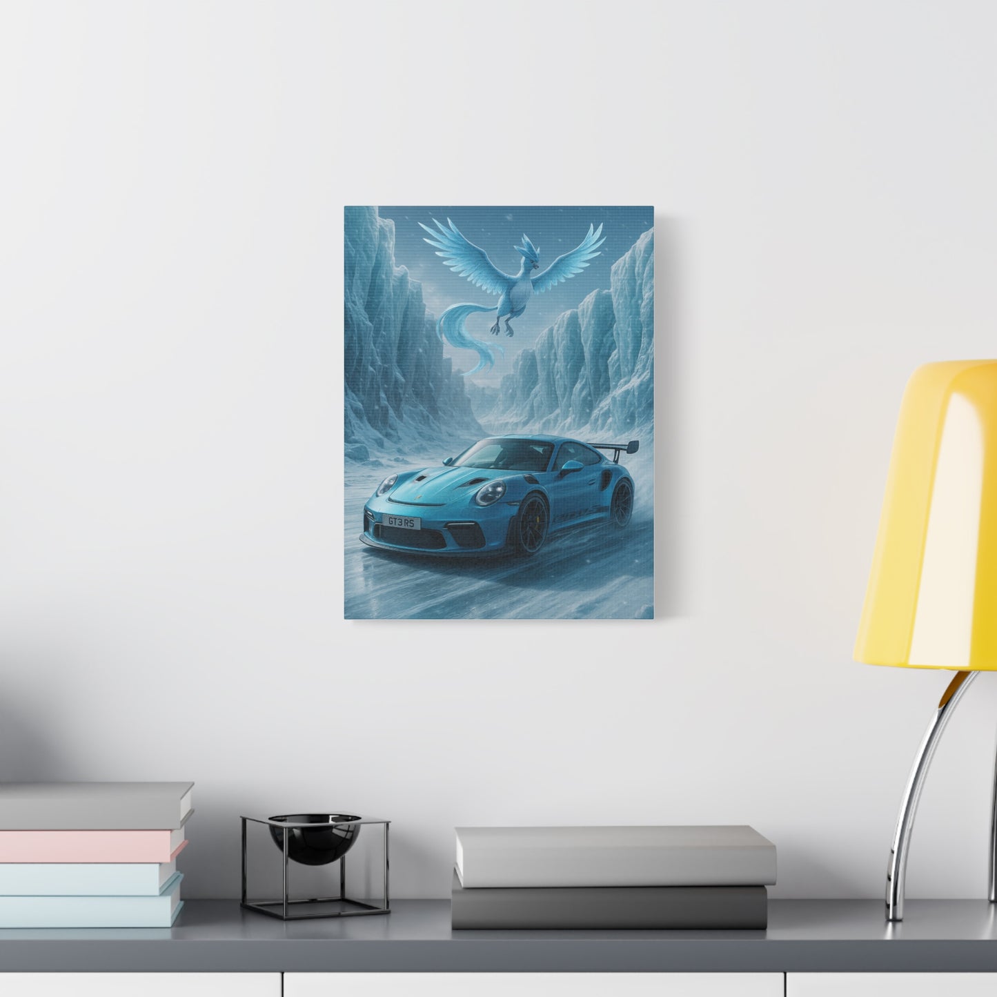 Canvas Print - Porsche on Ice Realm