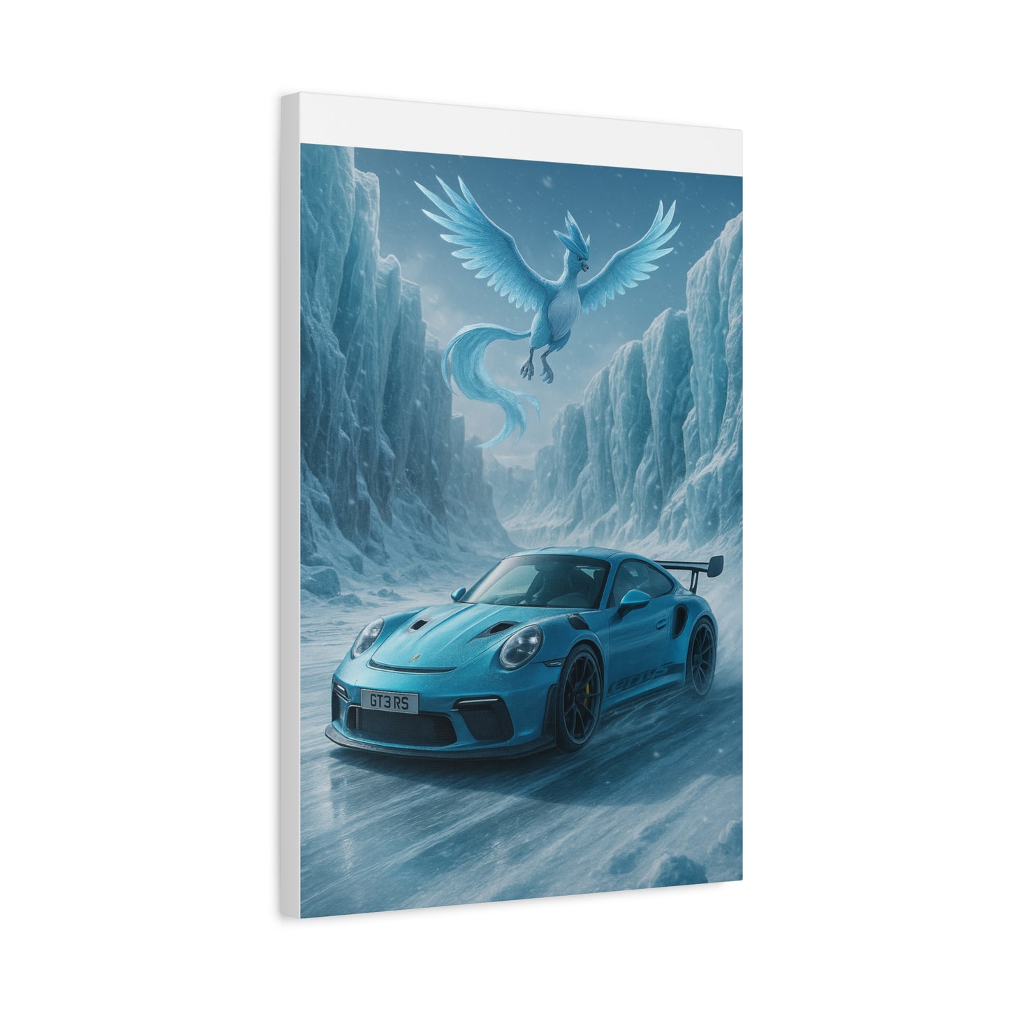 Canvas Print - Porsche on Ice Realm
