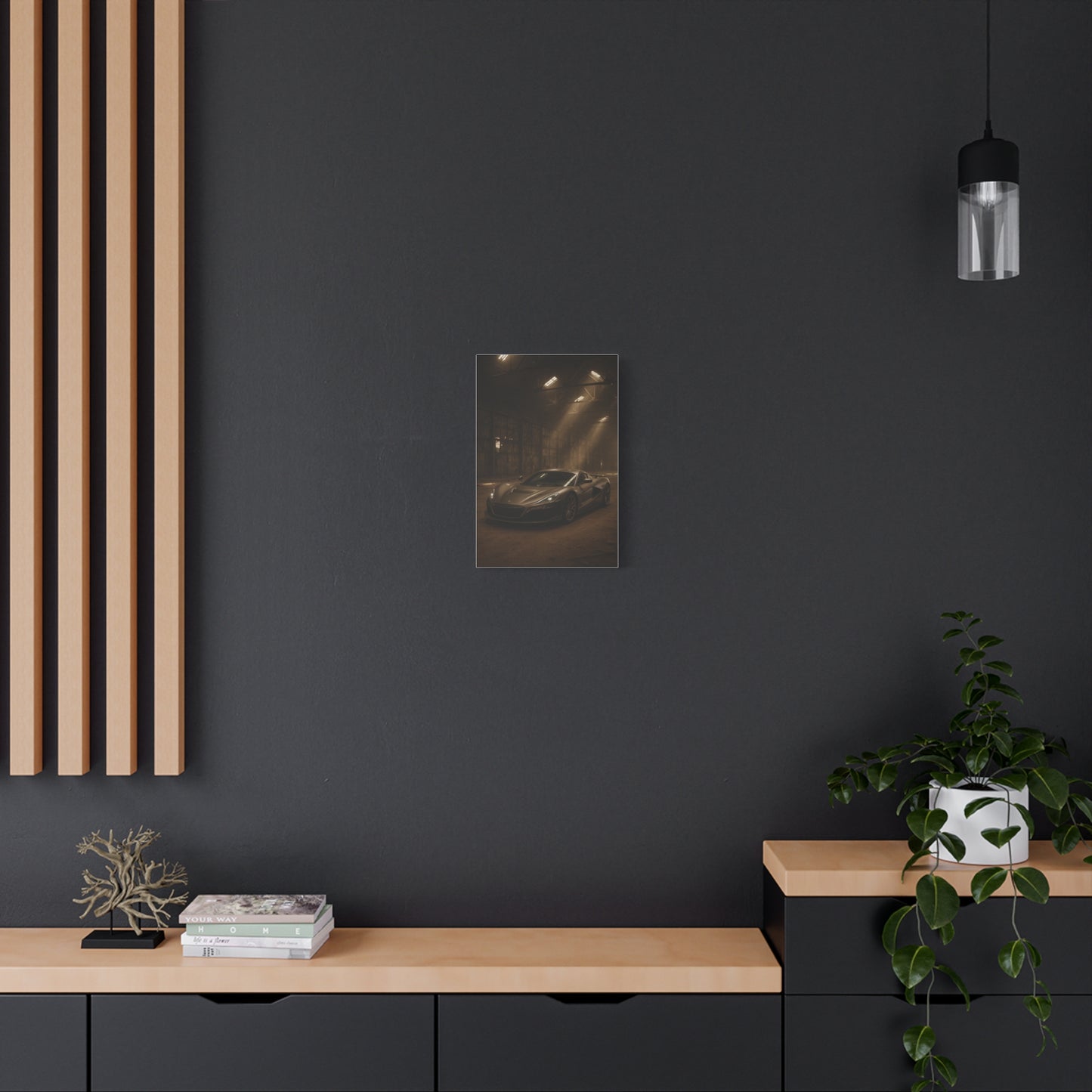 Canvas Art - Rimac Nevera in a Dusty Barn