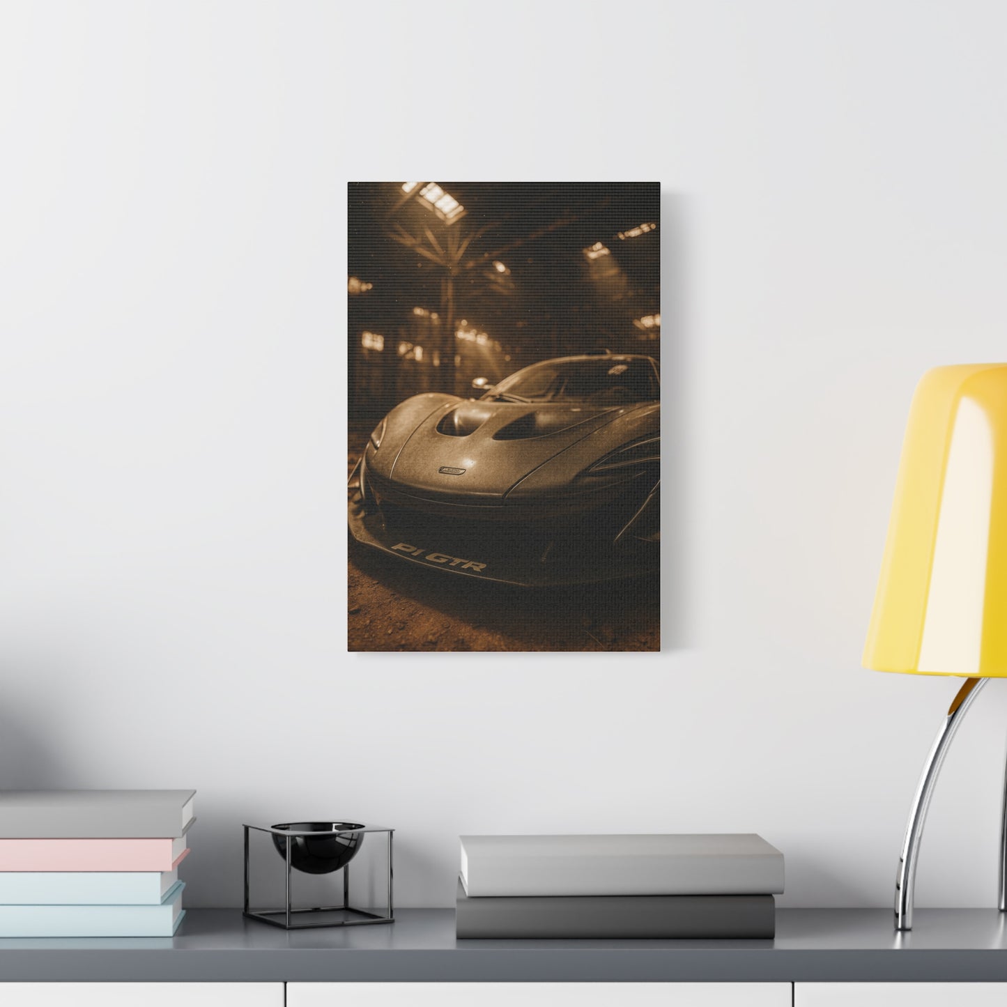 Canvas Print - McLaren 720s Stored Away in a Barn