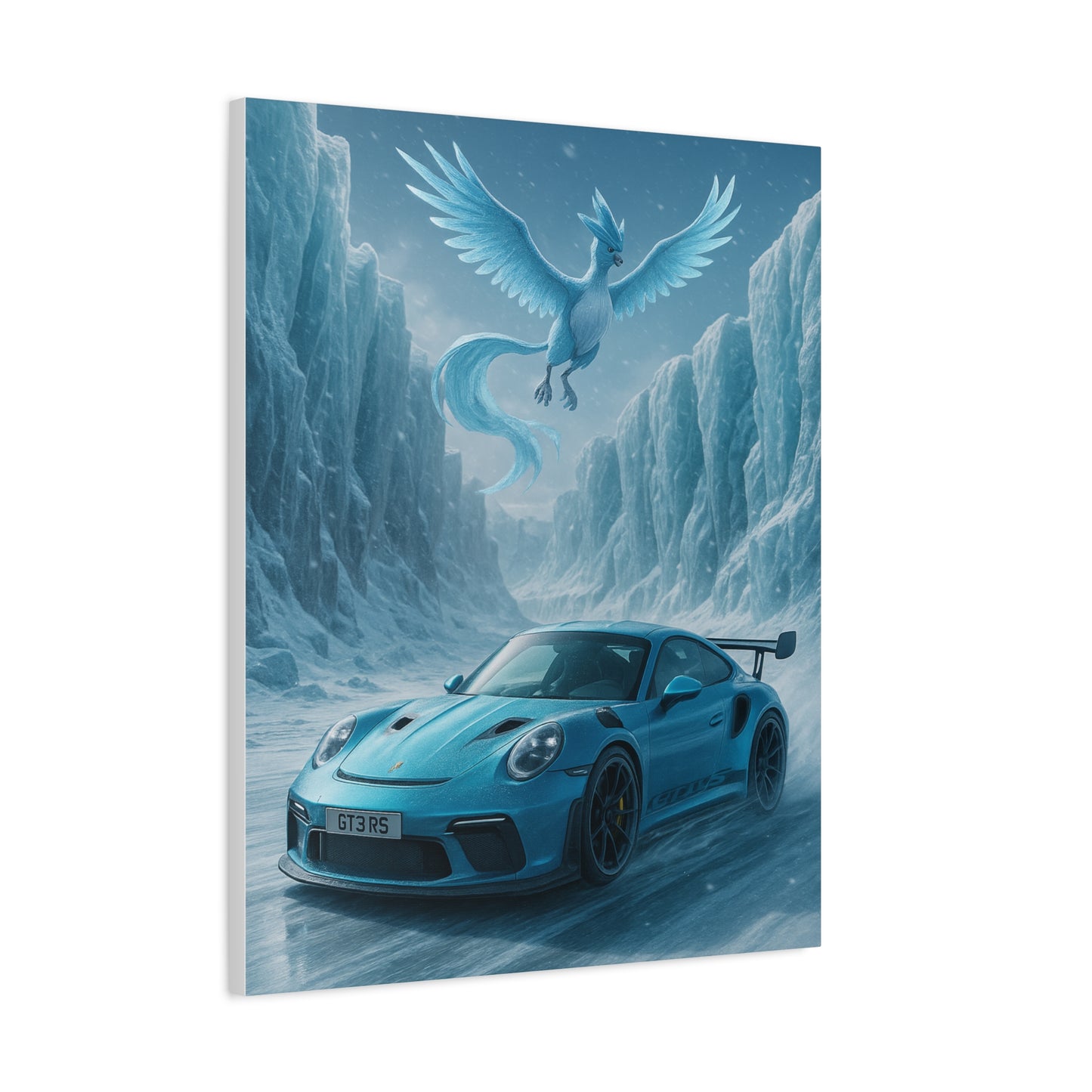 Canvas Print - Porsche on Ice Realm