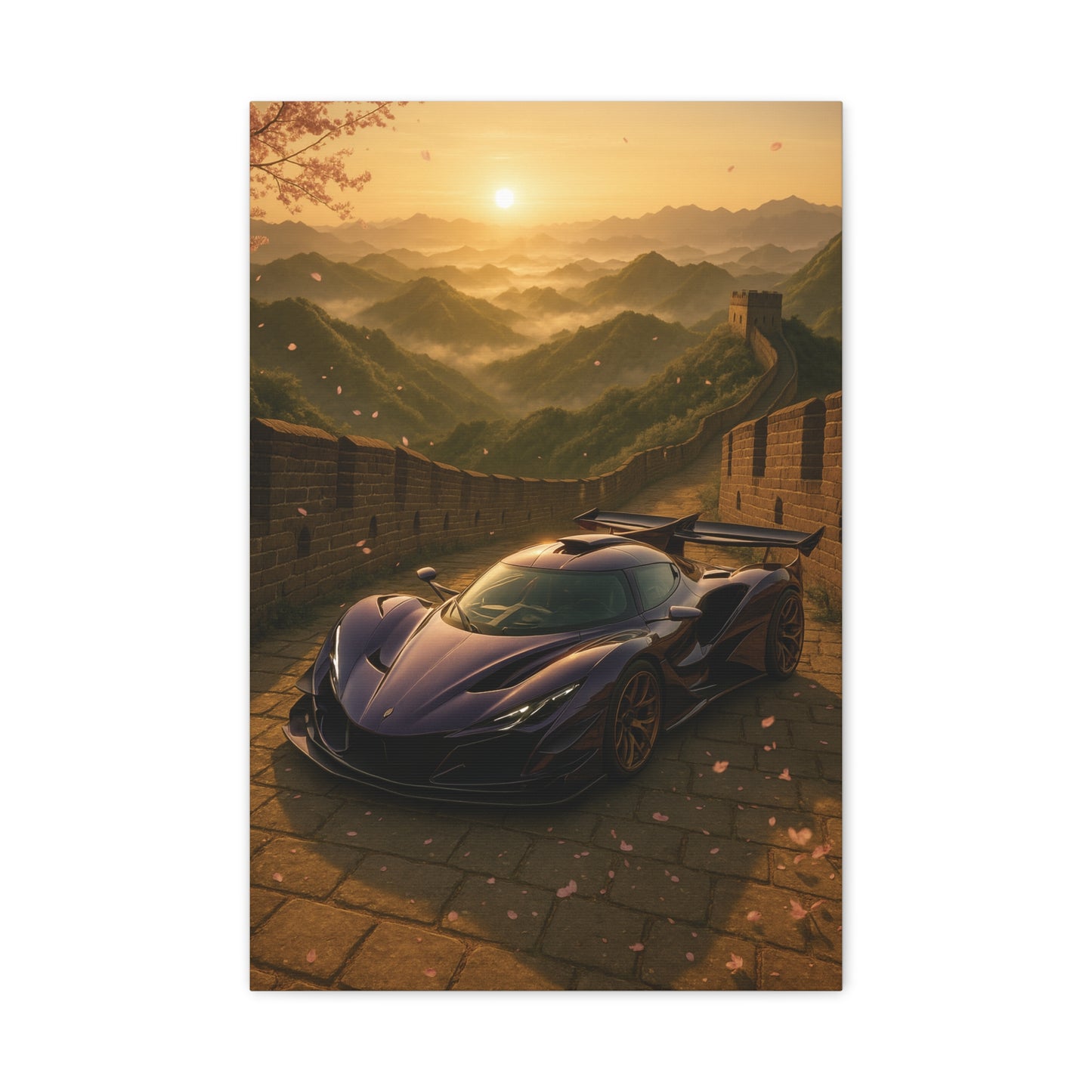 Canvas Print - Apollo IE on the Great Wall of China