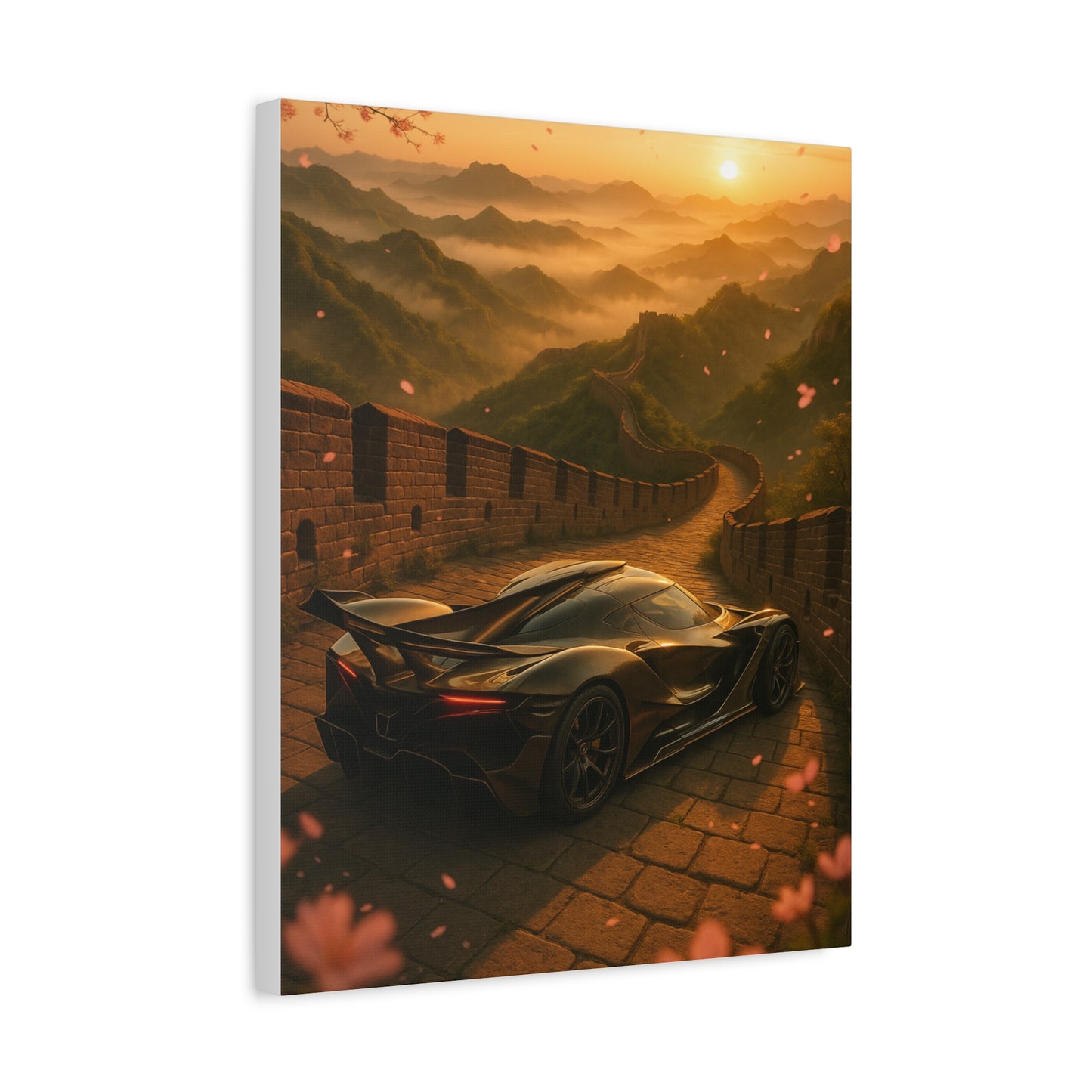 Canvas Print - Apollo IE on the Great Wall of China