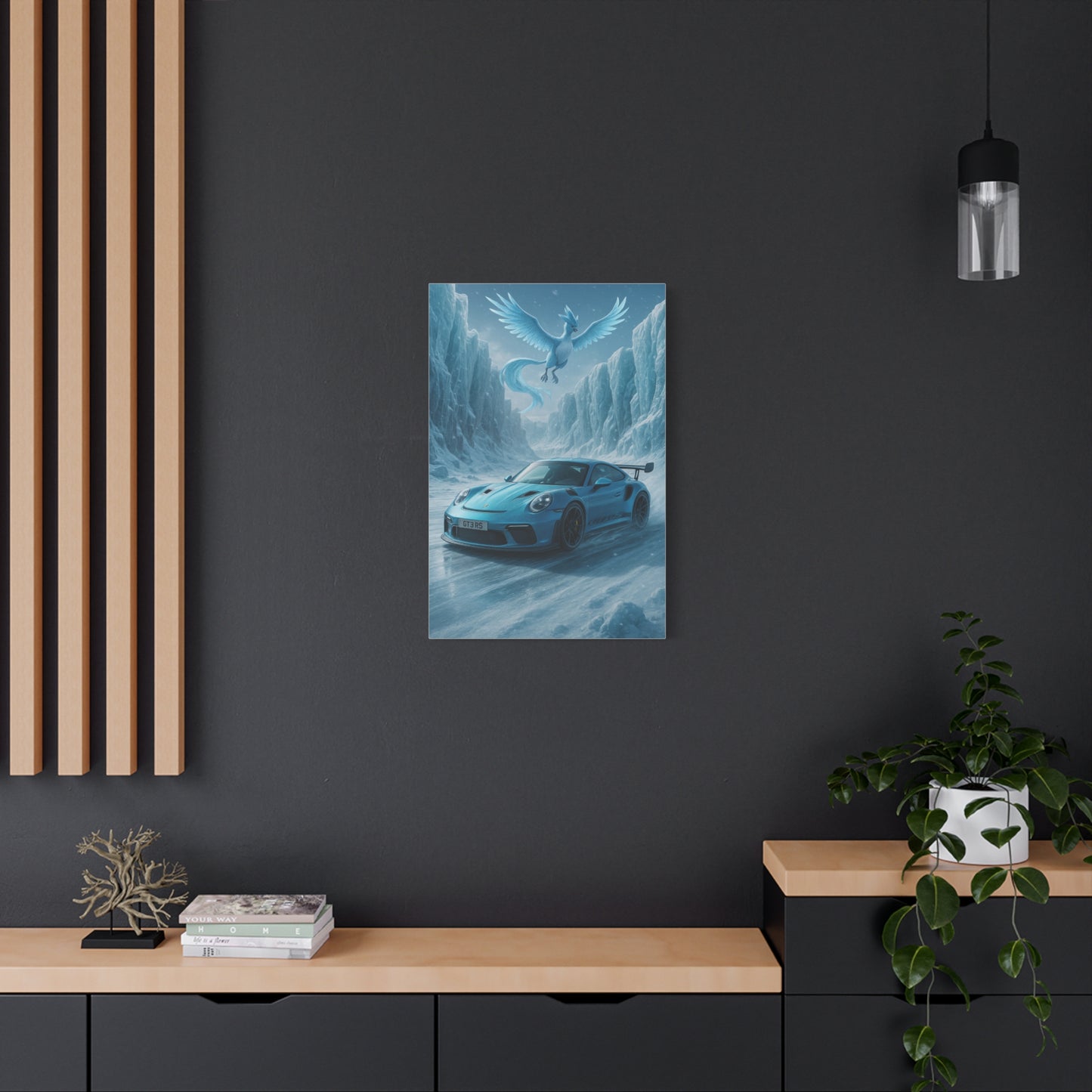 Canvas Print - Porsche on Ice Realm
