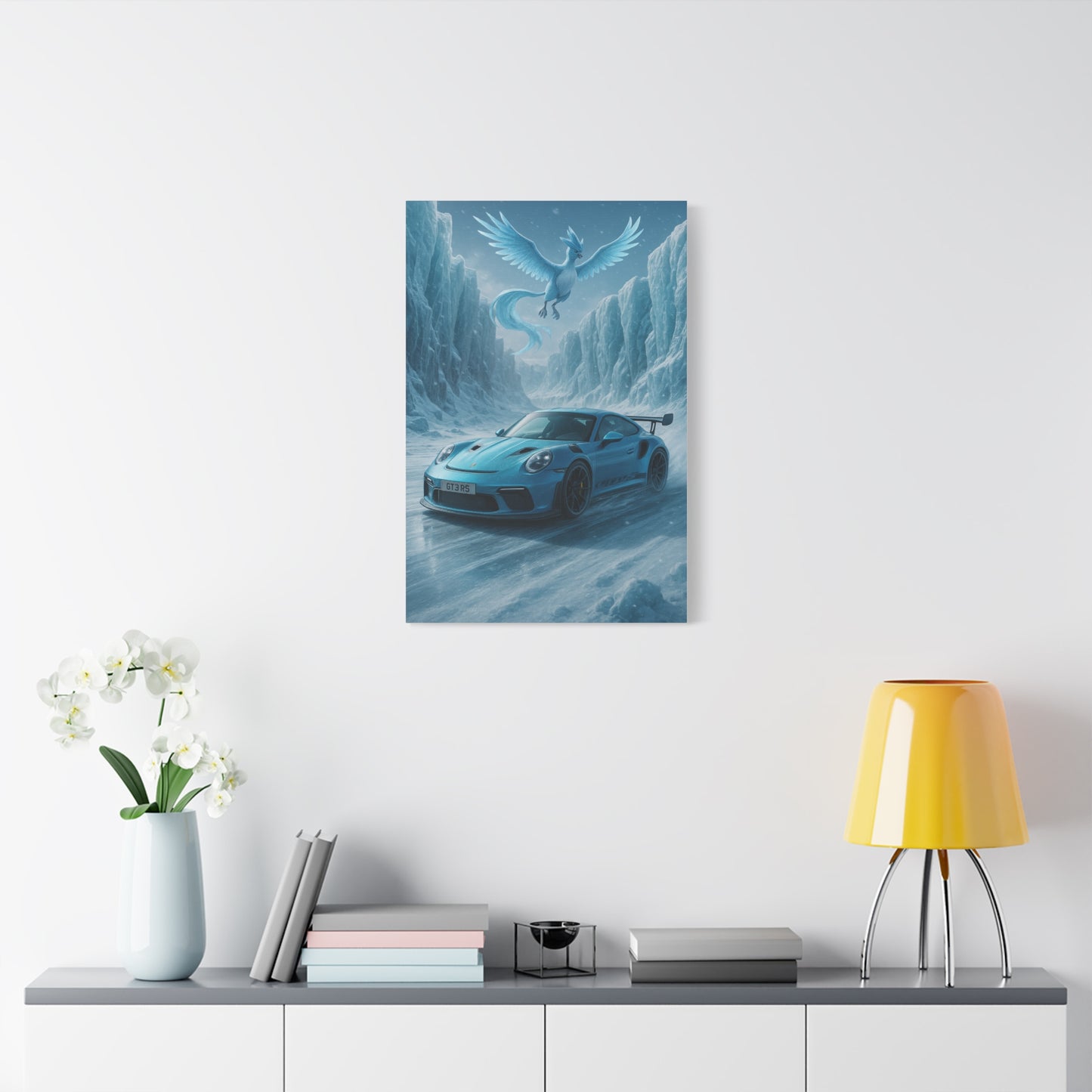 Canvas Print - Porsche on Ice Realm