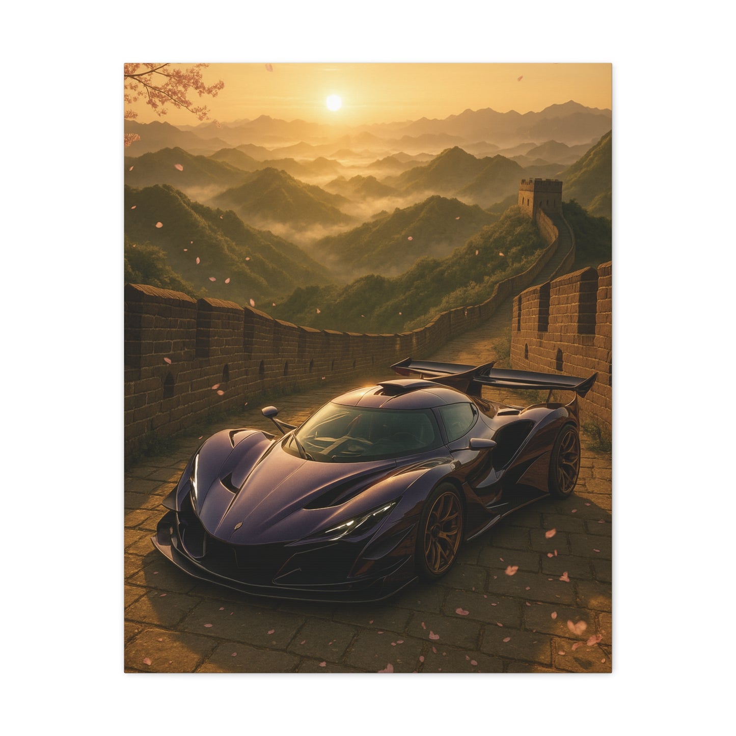 Canvas Print - Apollo IE on the Great Wall of China