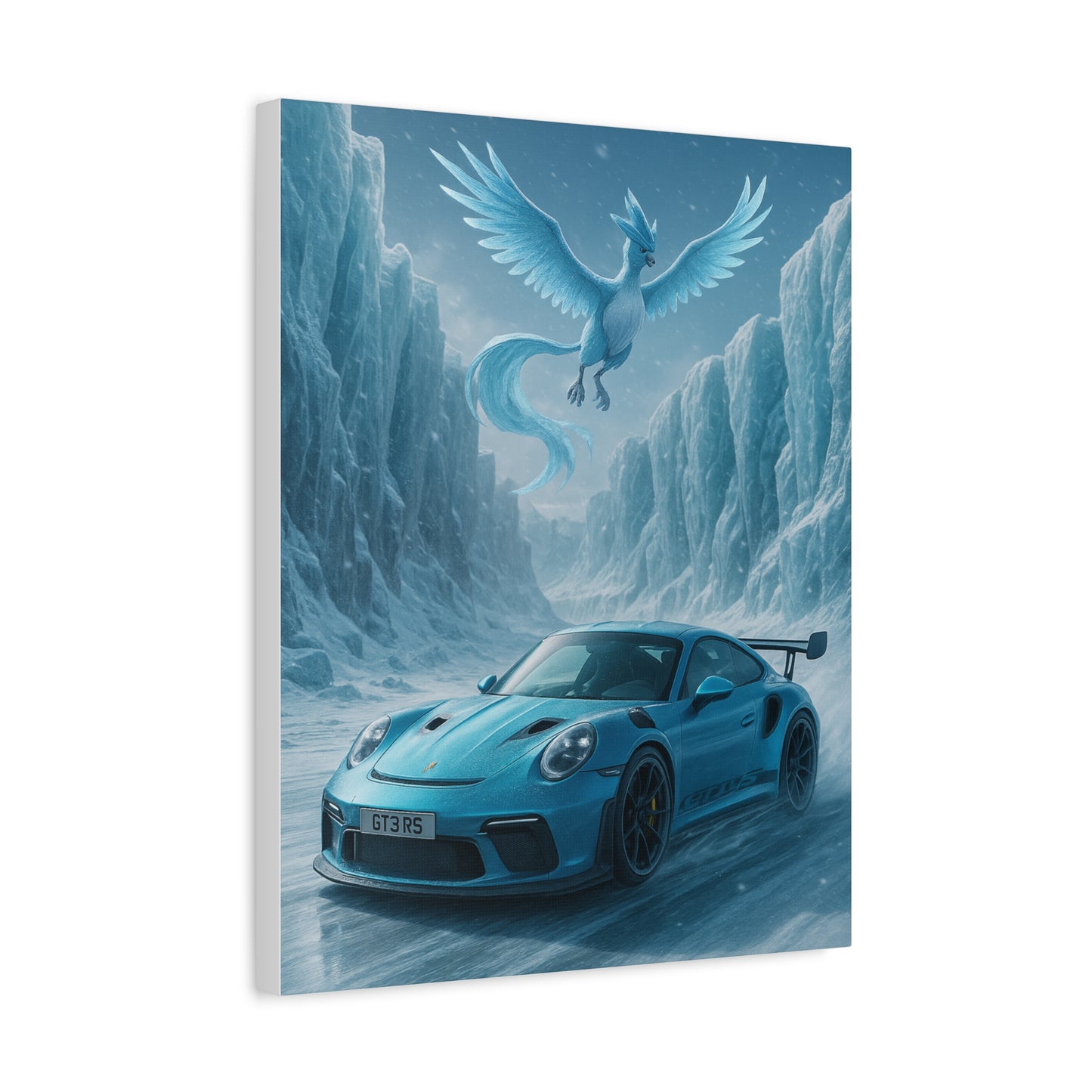 Canvas Print - Porsche on Ice Realm
