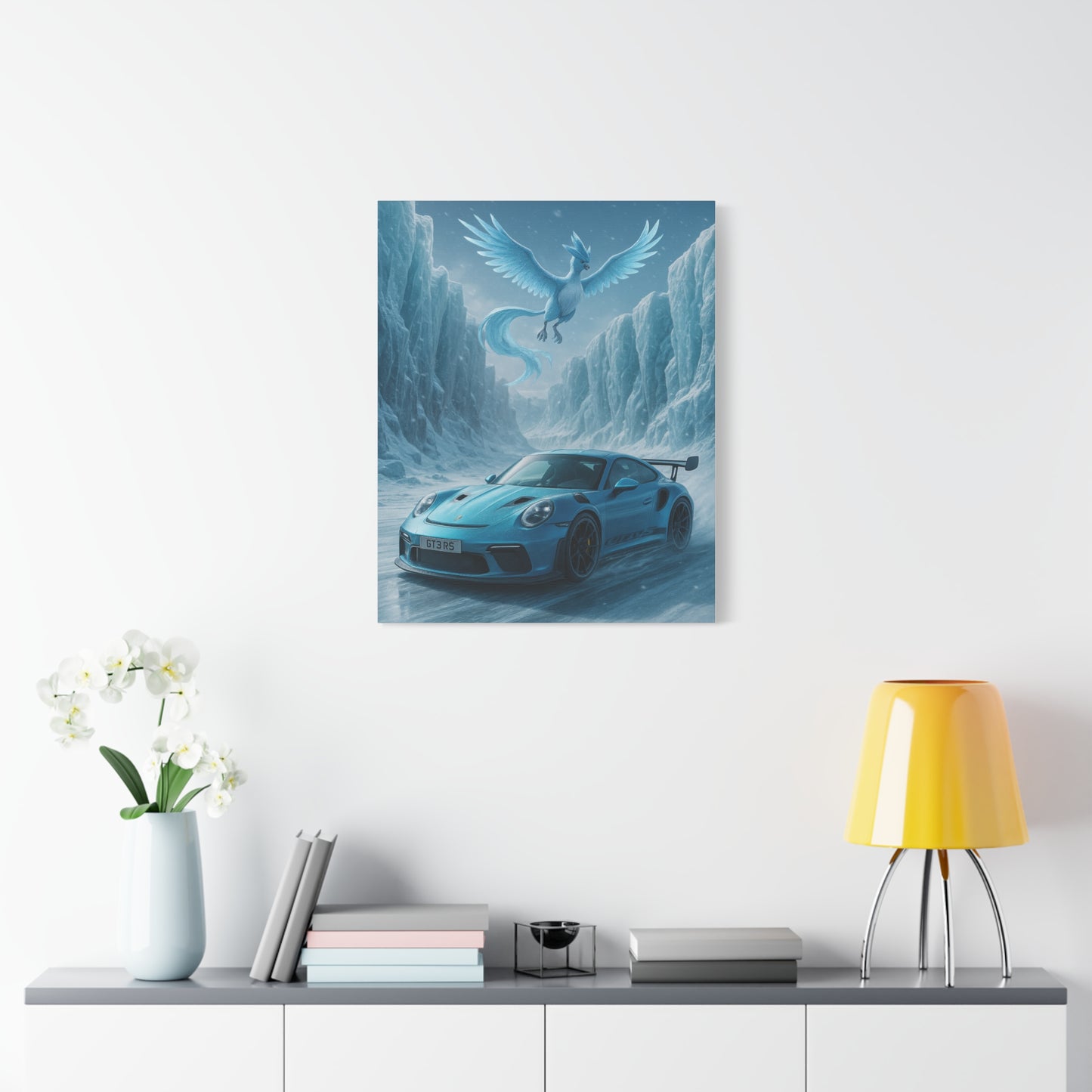 Canvas Print - Porsche on Ice Realm