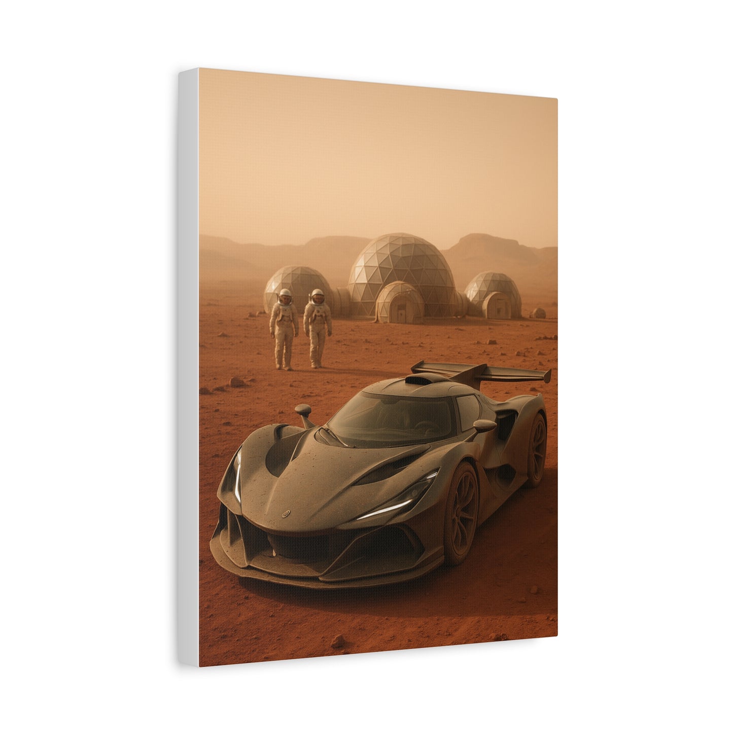Canvas Wall Art - Apollo IE Mars Compound Scene