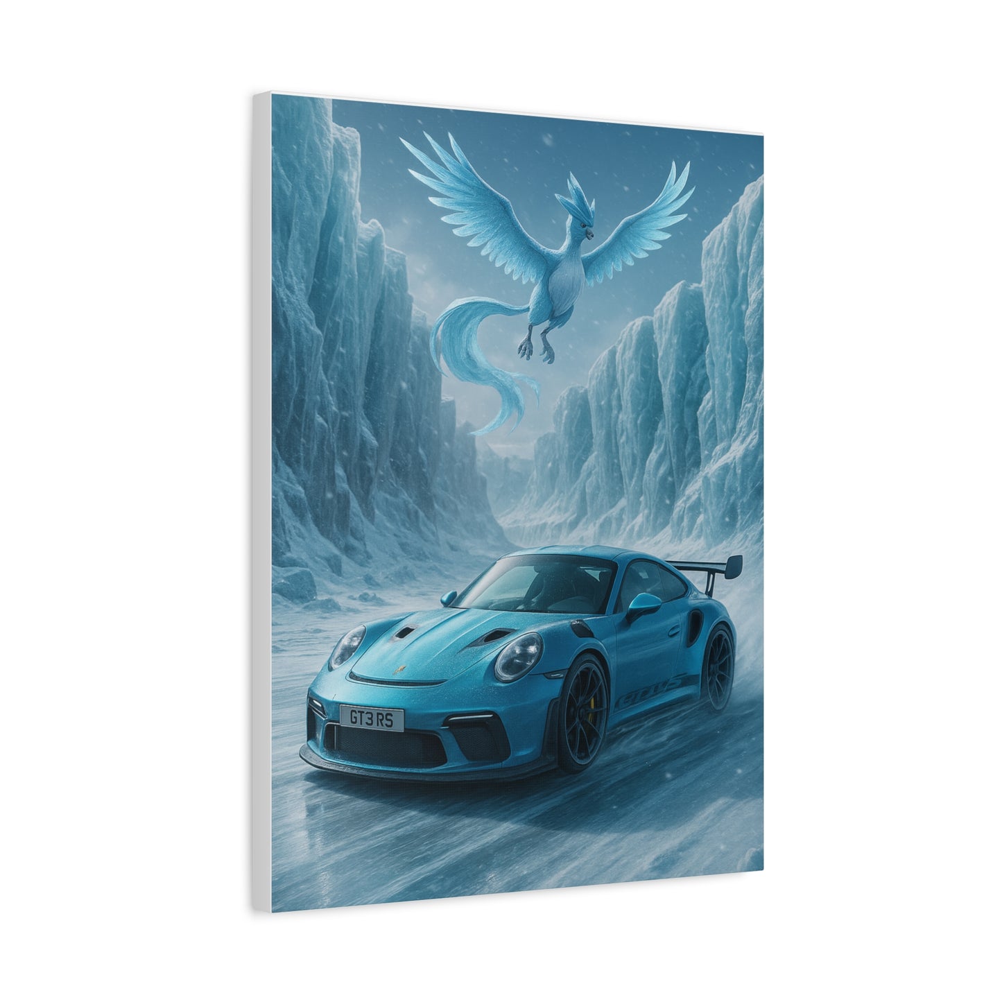 Canvas Print - Porsche on Ice Realm