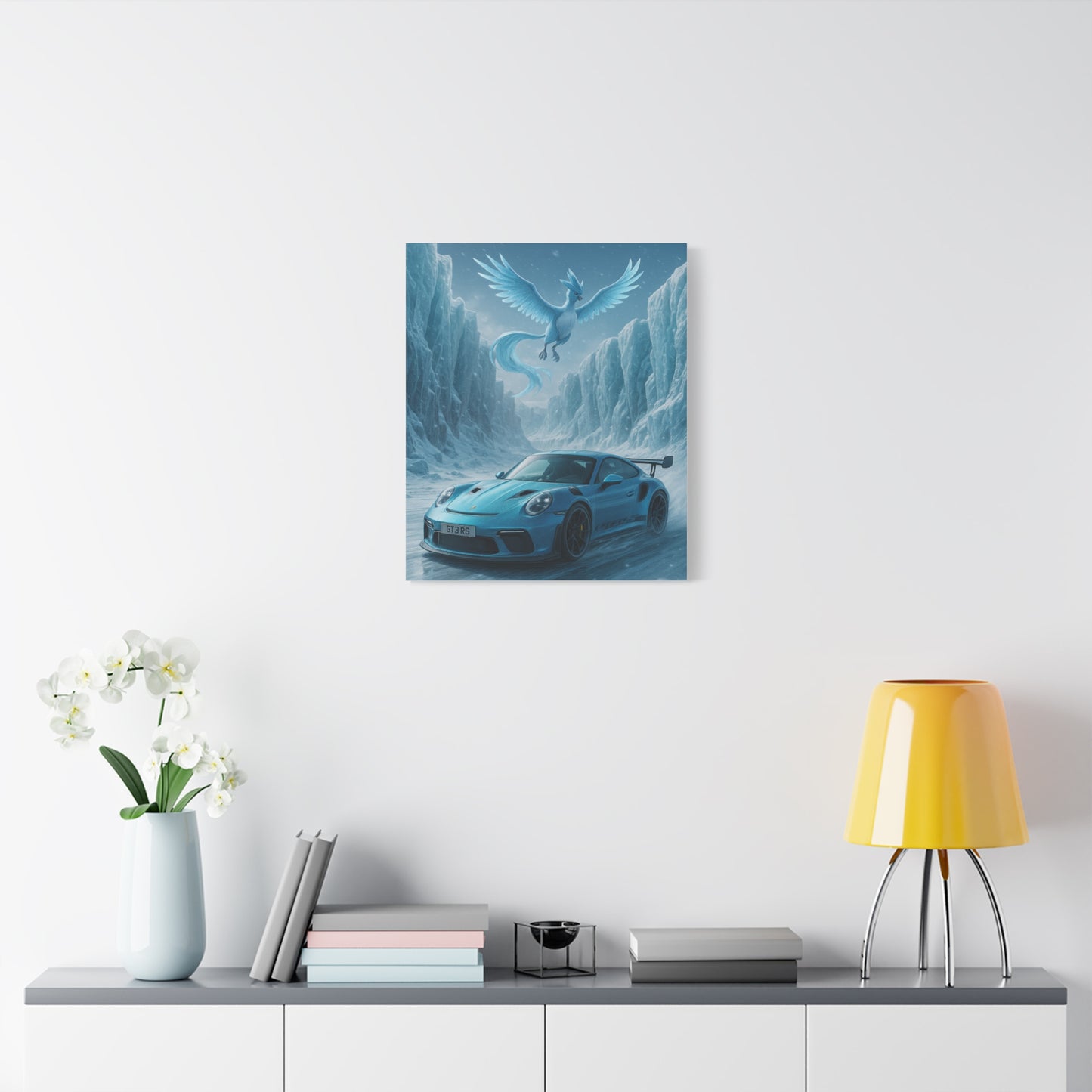 Canvas Print - Porsche on Ice Realm