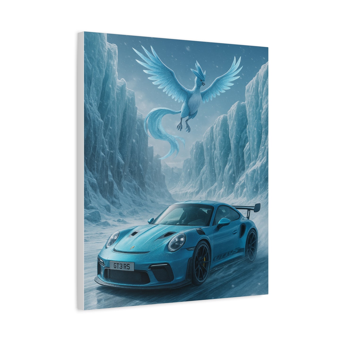 Canvas Print - Porsche on Ice Realm