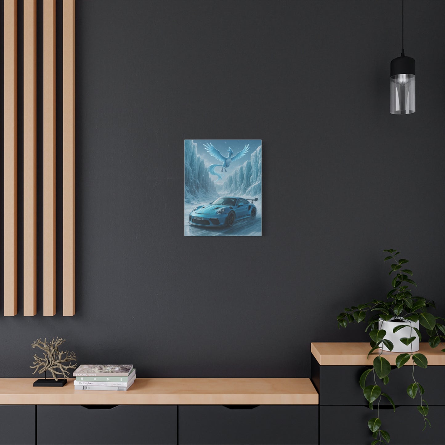Canvas Print - Porsche on Ice Realm