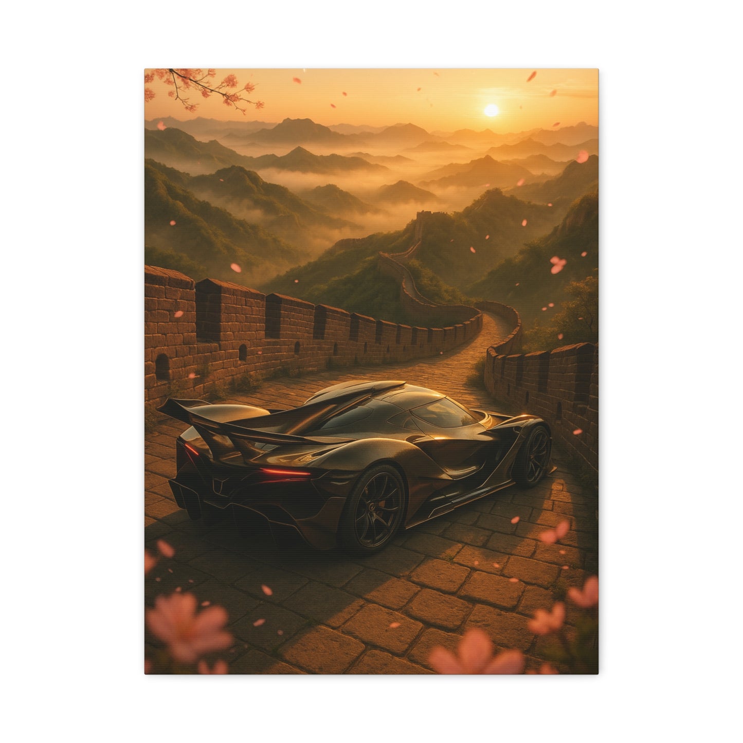 Canvas Print - Apollo IE on the Great Wall of China