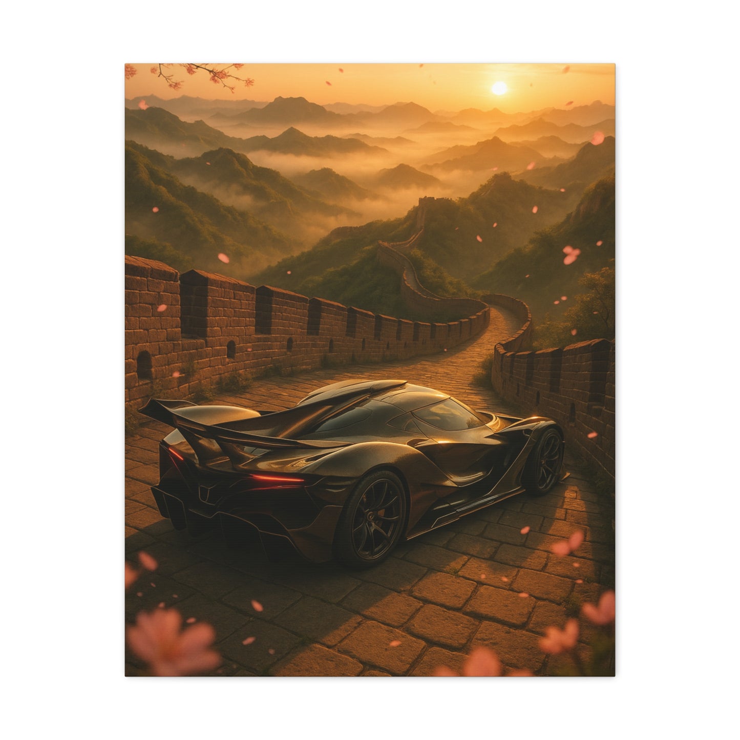 Canvas Print - Apollo IE on the Great Wall of China