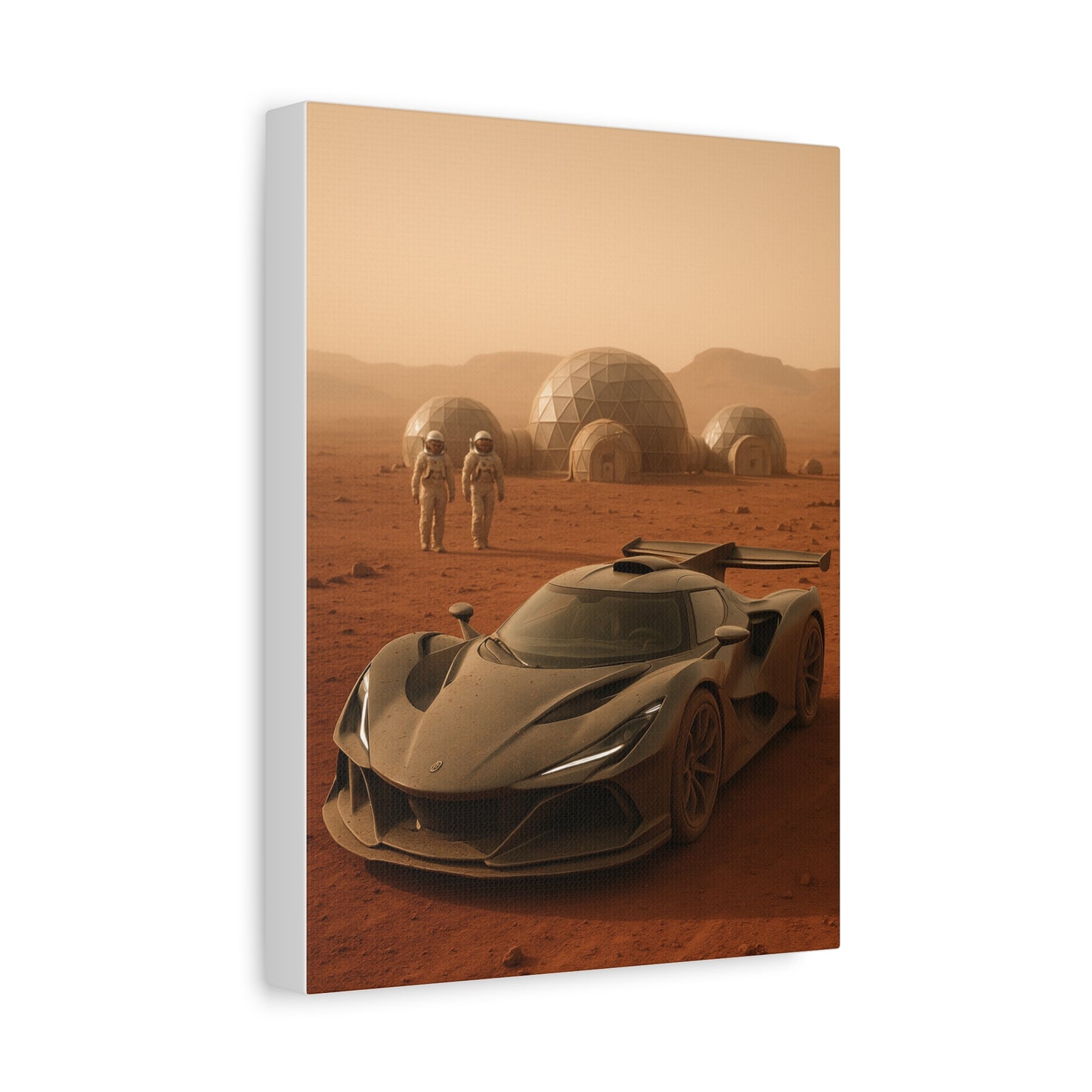 Canvas Wall Art - Apollo IE Mars Compound Scene