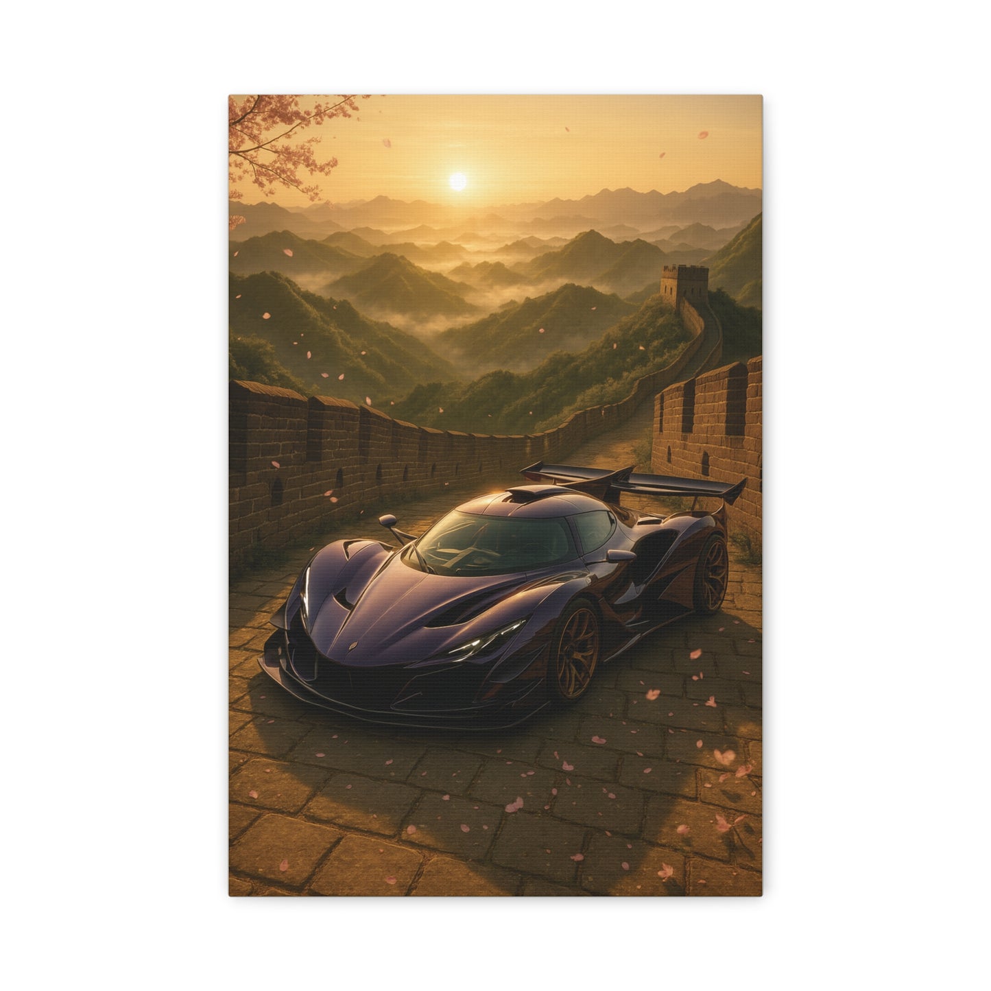 Canvas Print - Apollo IE on the Great Wall of China