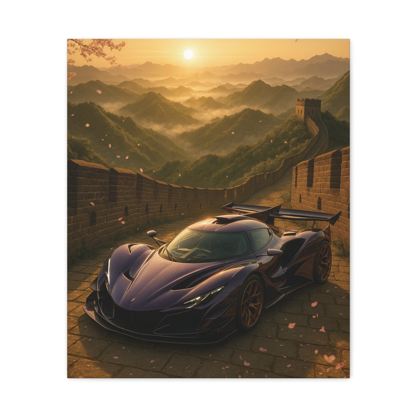 Canvas Print - Apollo IE on the Great Wall of China