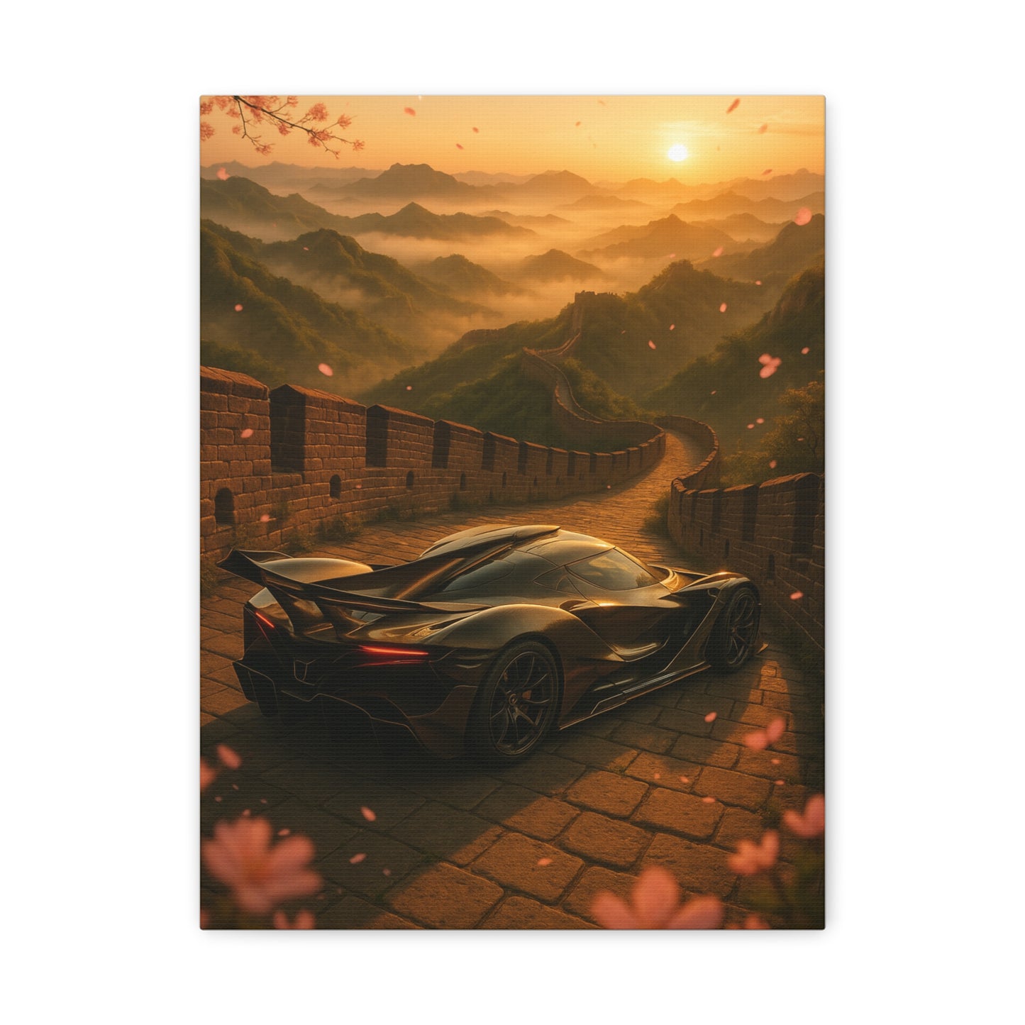 Canvas Print - Apollo IE on the Great Wall of China