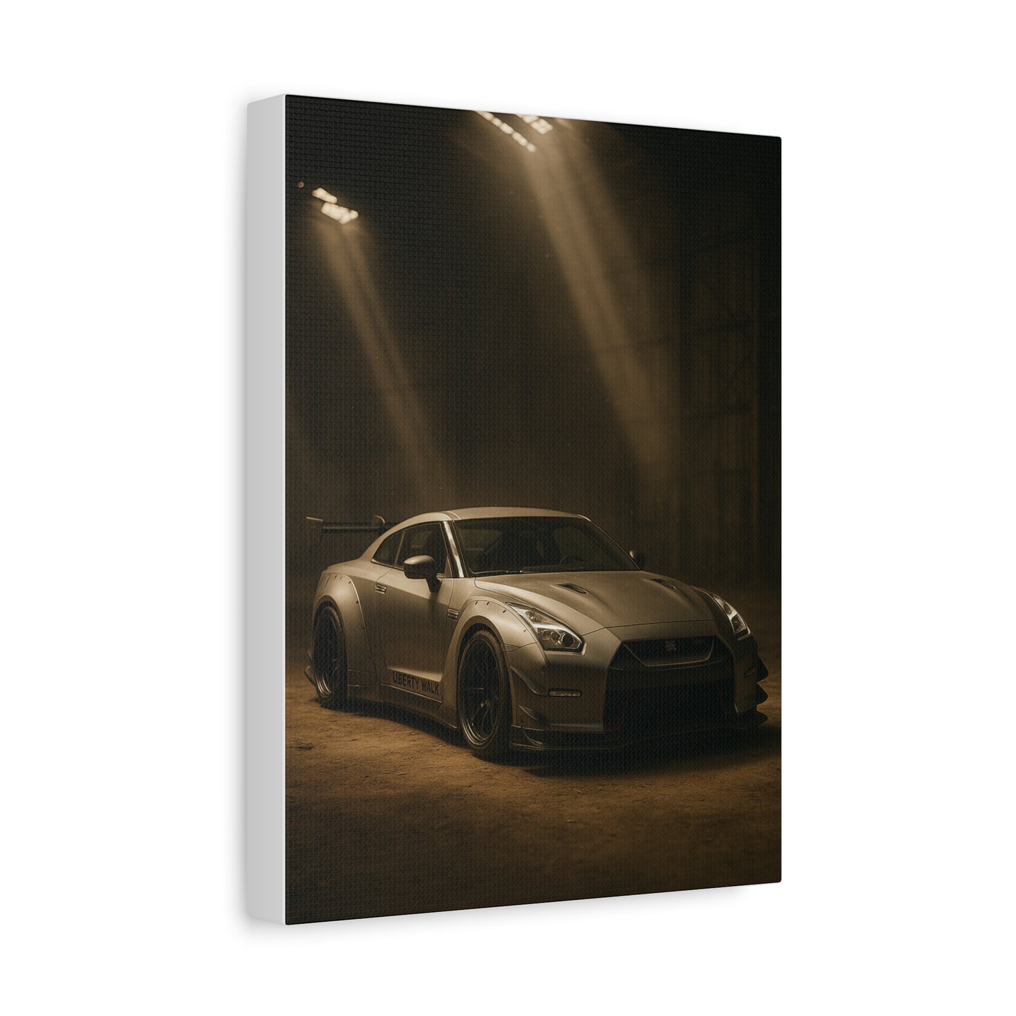 Canvas Print - Nissan GT-R R35 NISMO in a Dusty Barn