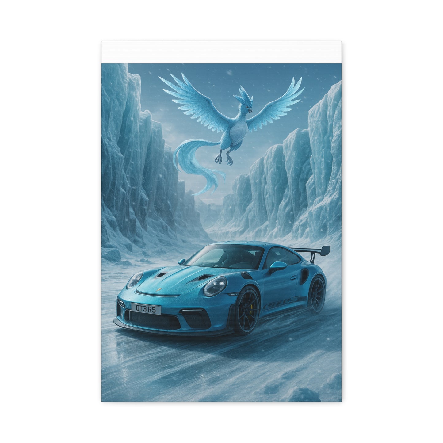 Canvas Print - Porsche on Ice Realm