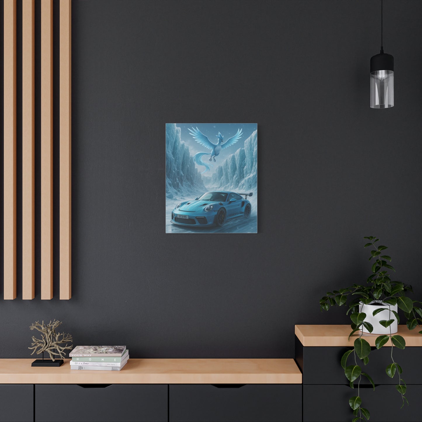 Canvas Print - Porsche on Ice Realm