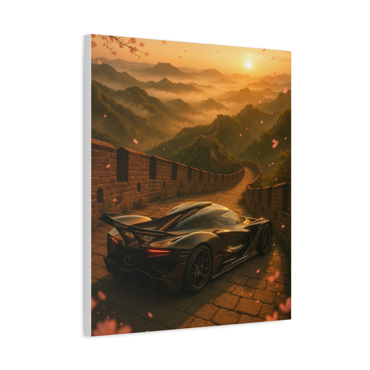 Canvas Print - Apollo IE on the Great Wall of China