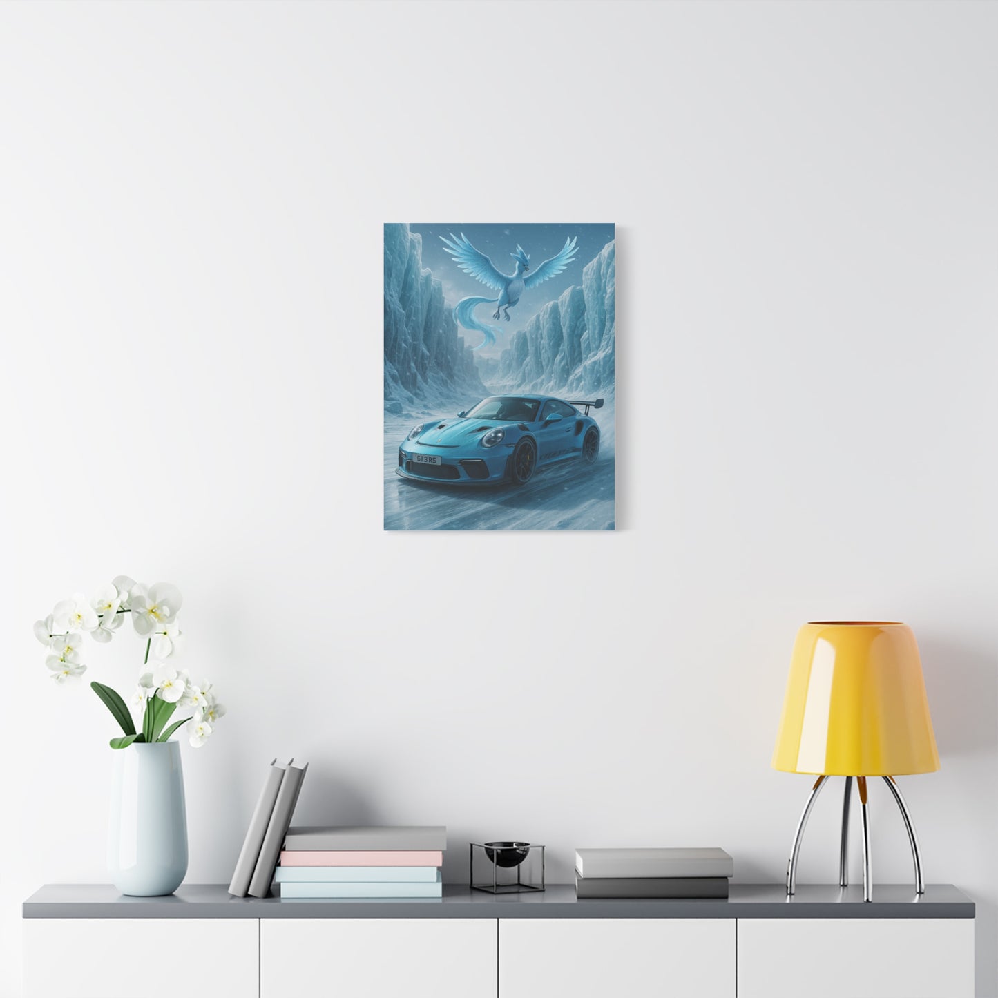Canvas Print - Porsche on Ice Realm