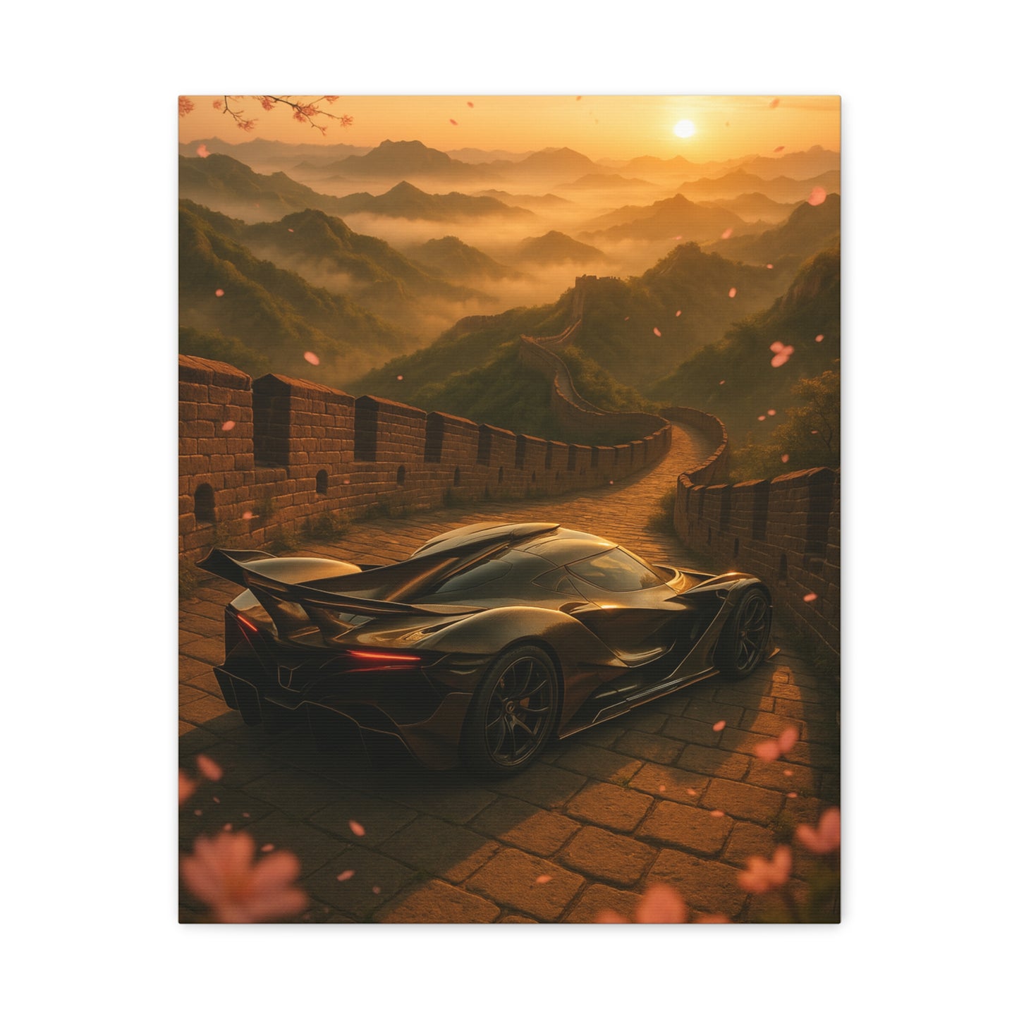 Canvas Print - Apollo IE on the Great Wall of China