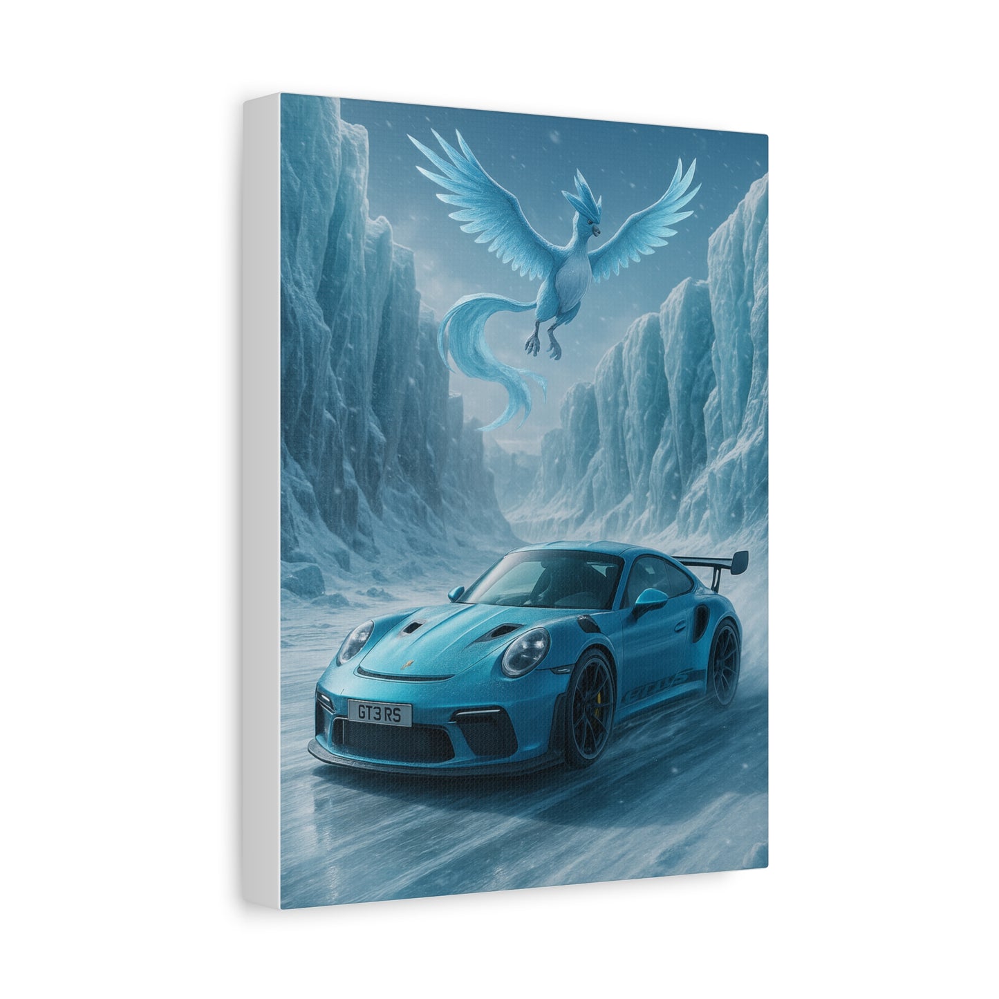 Canvas Print - Porsche on Ice Realm