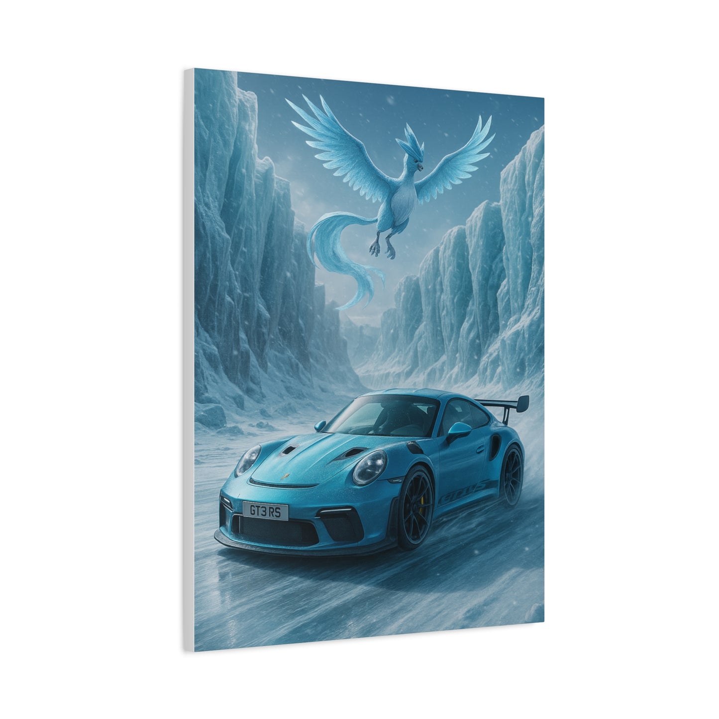 Canvas Print - Porsche on Ice Realm