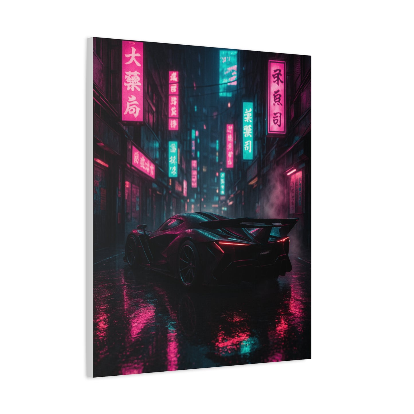 Canvas Wall Art - Apollo IE Tokyo Night Street Scene