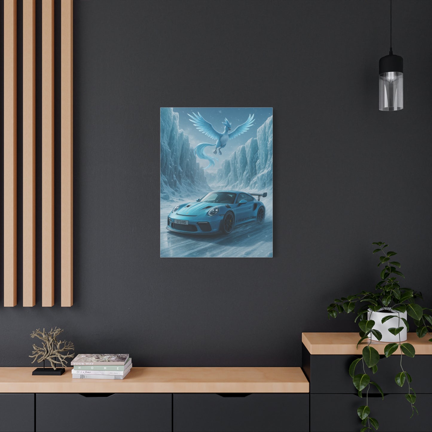 Canvas Print - Porsche on Ice Realm
