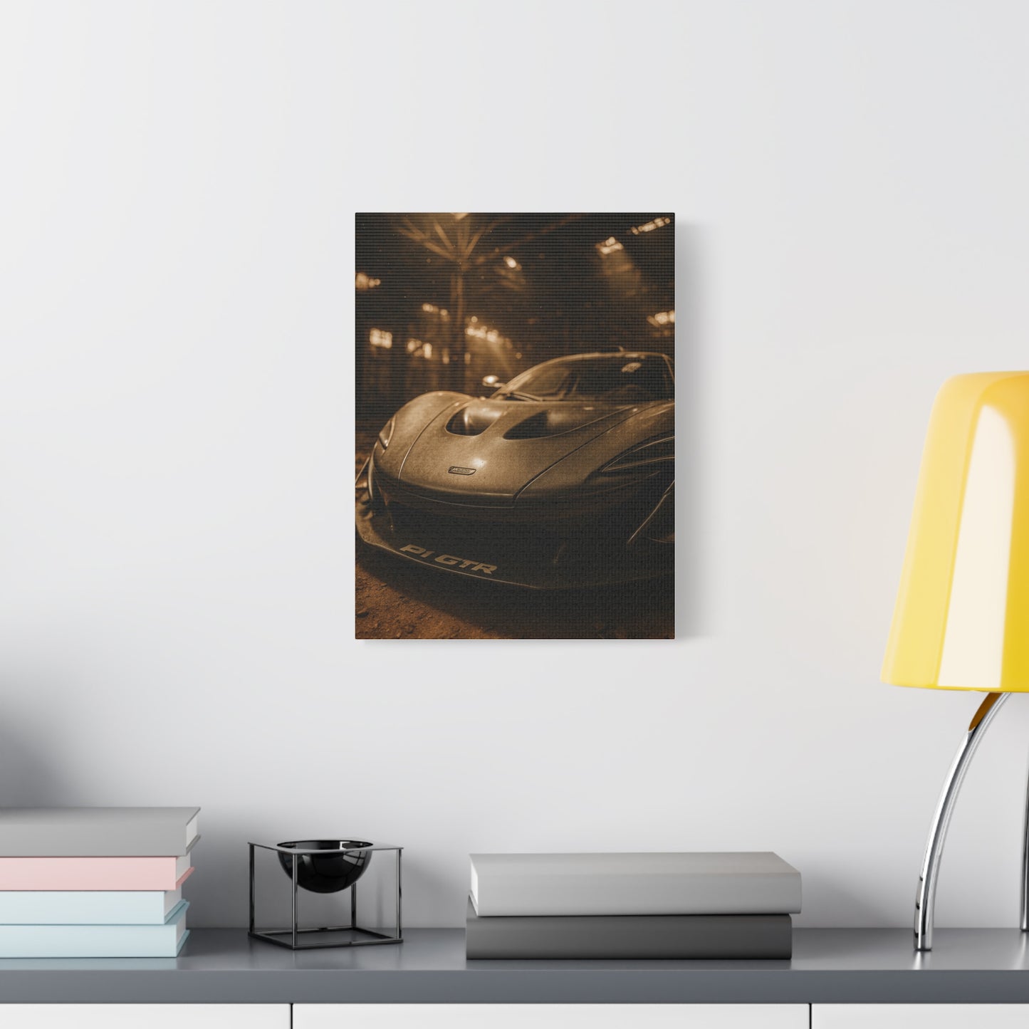 Canvas Print - McLaren 720s Stored Away in a Barn
