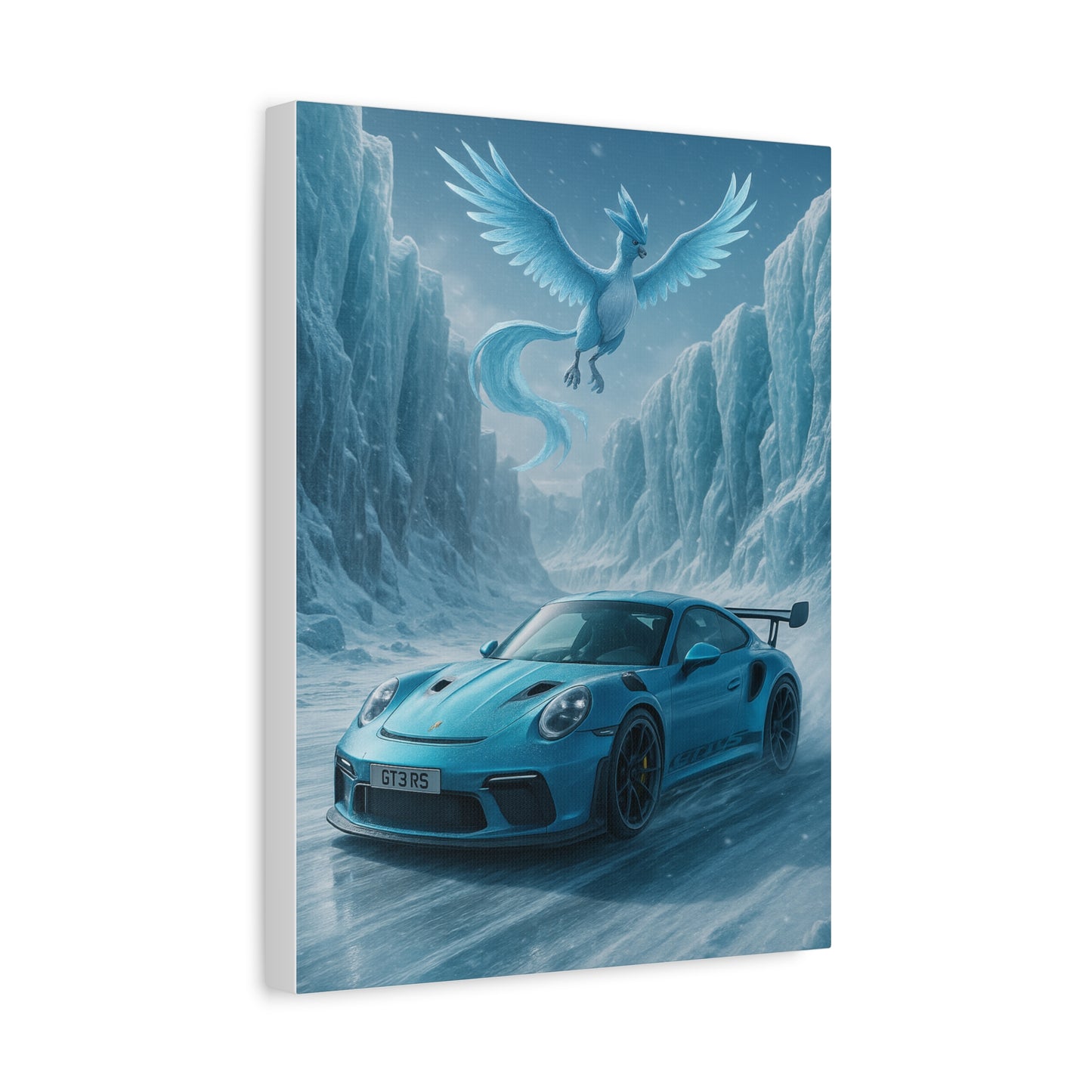 Canvas Print - Porsche on Ice Realm