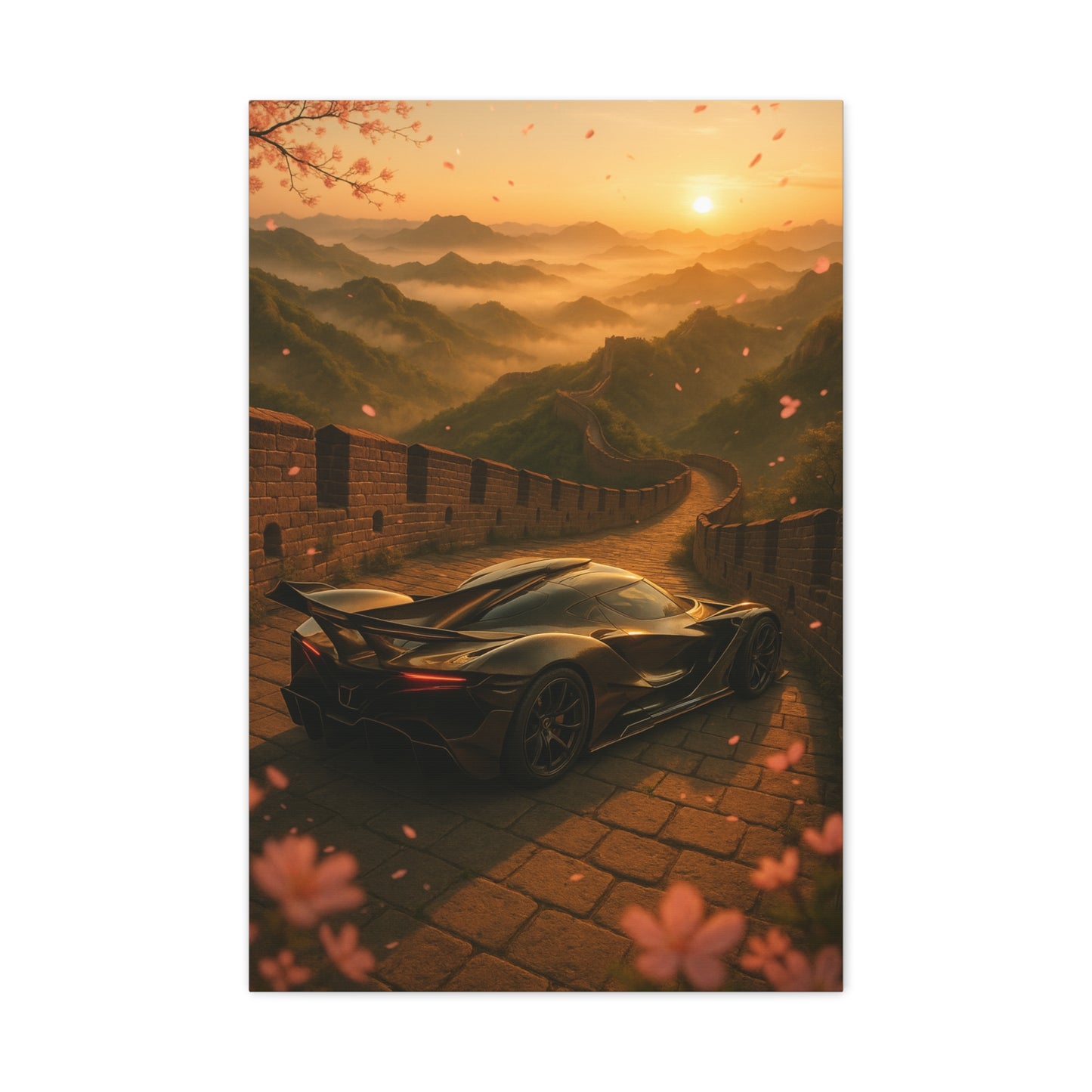 Canvas Print - Apollo IE on the Great Wall of China