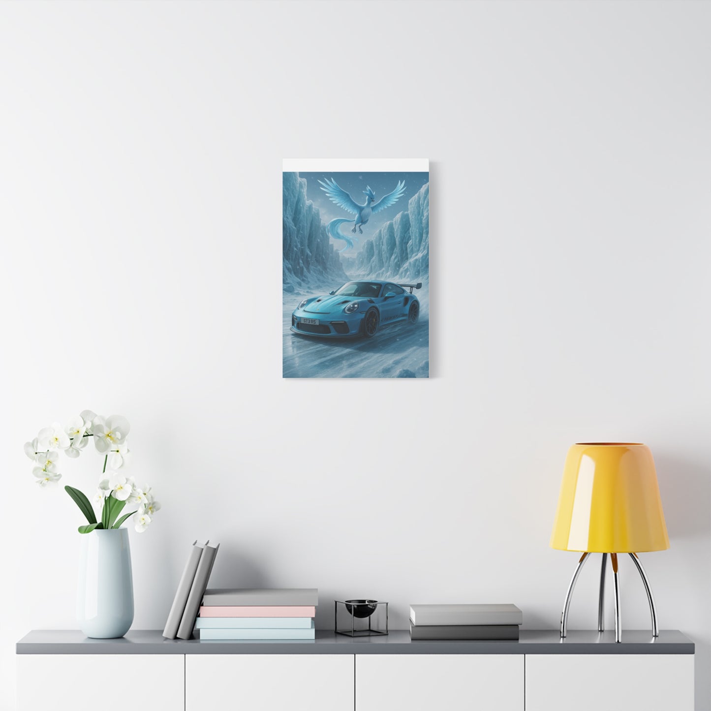 Canvas Print - Porsche on Ice Realm