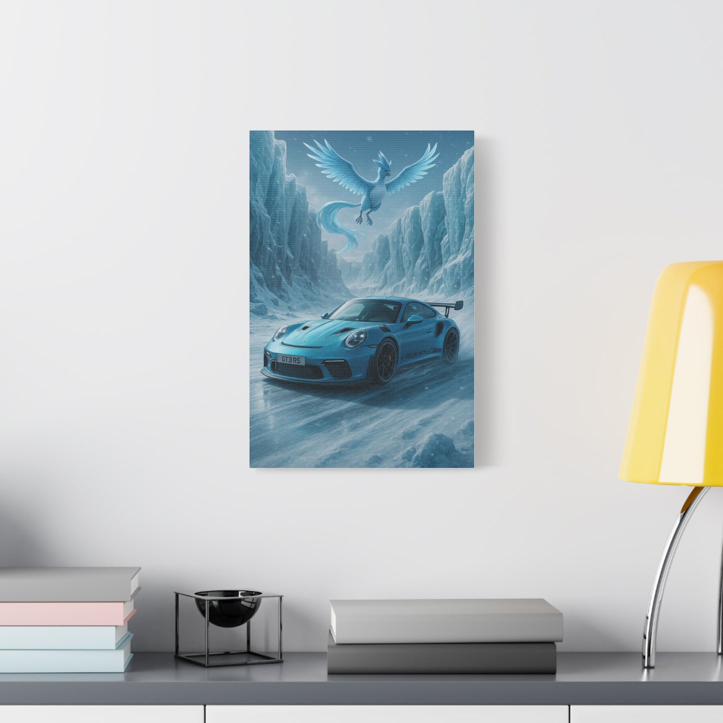 Canvas Print - Porsche on Ice Realm