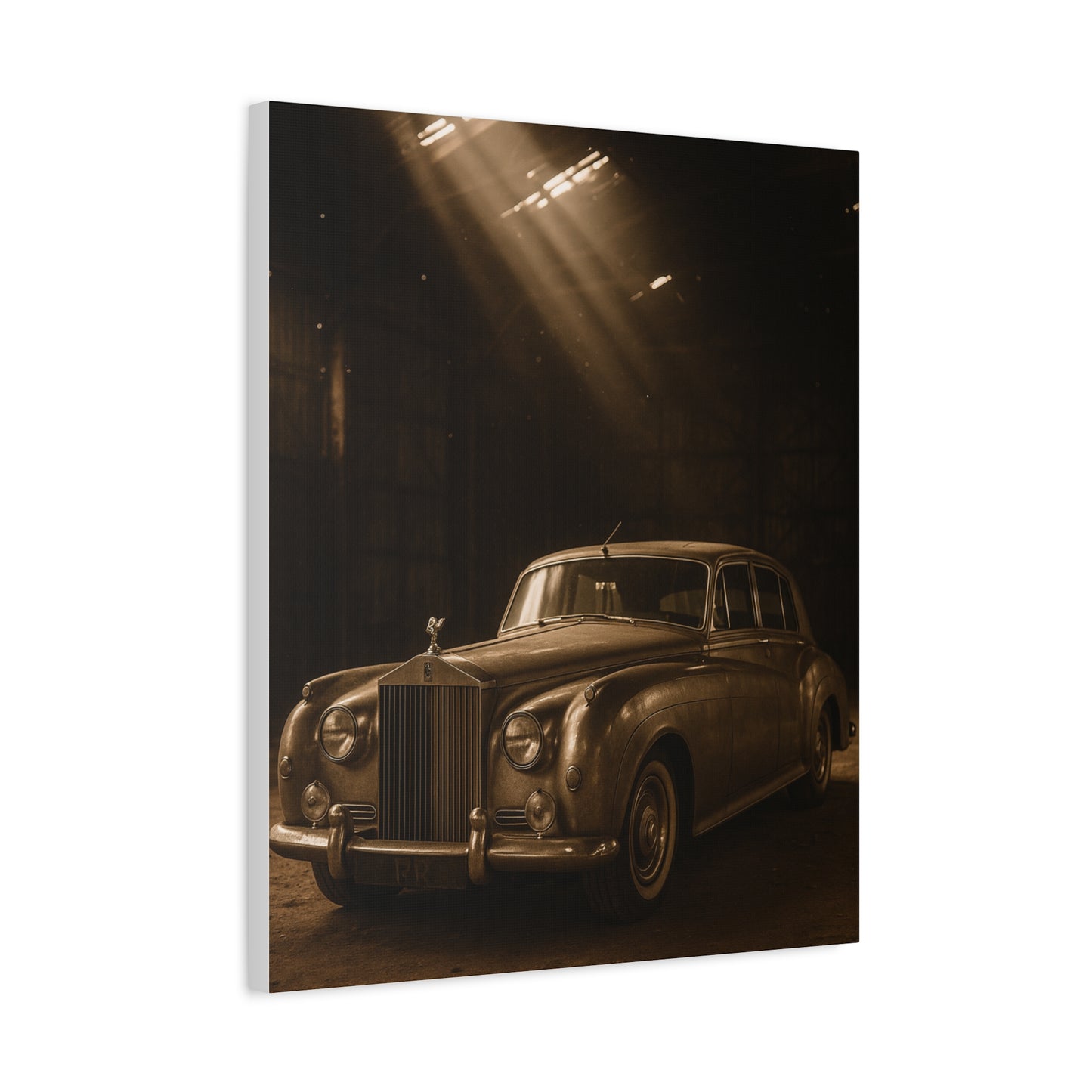 Canvas Wall Art Vintage Rolls Royce
