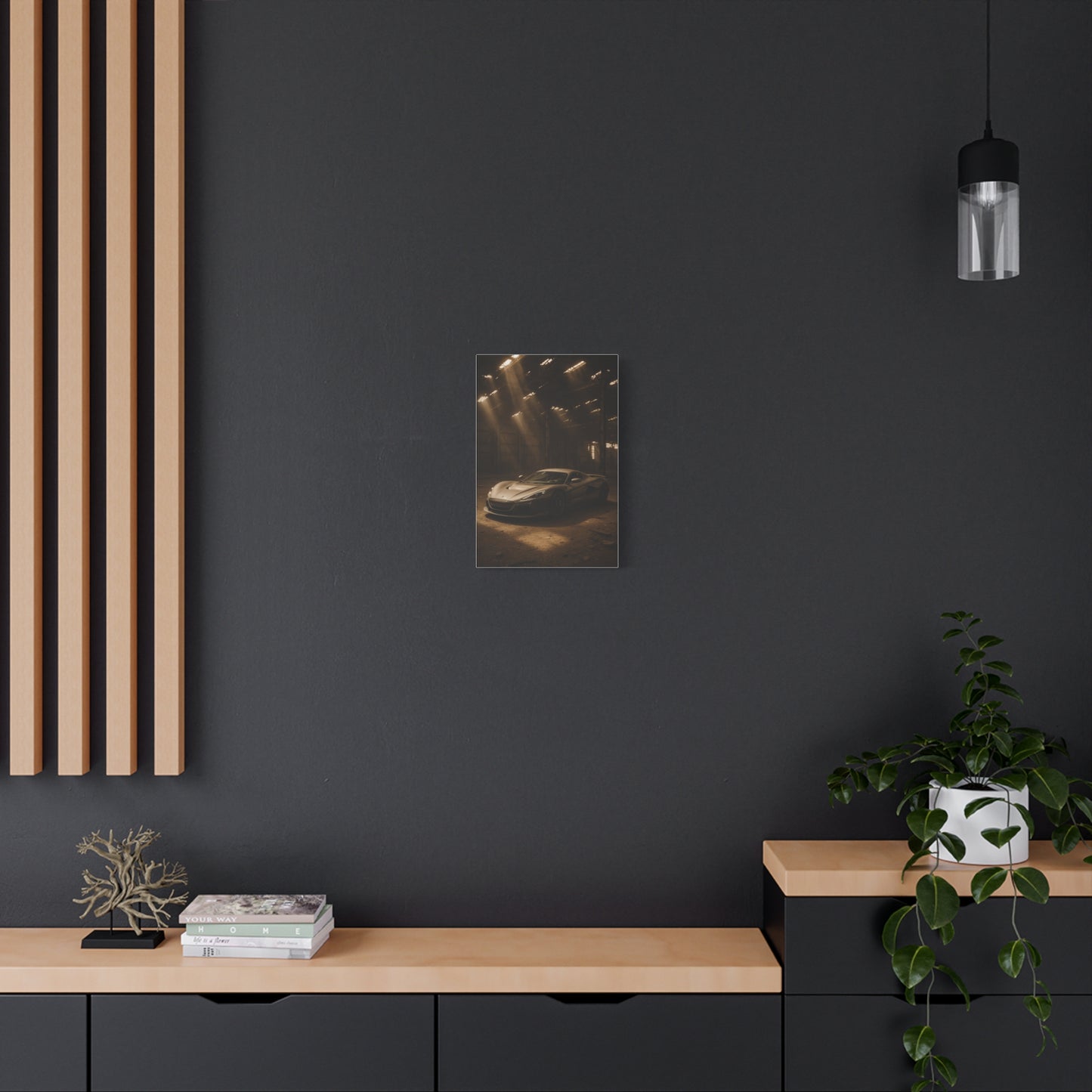 Canvas Art - Rimac Nevera in a Dusty Barn