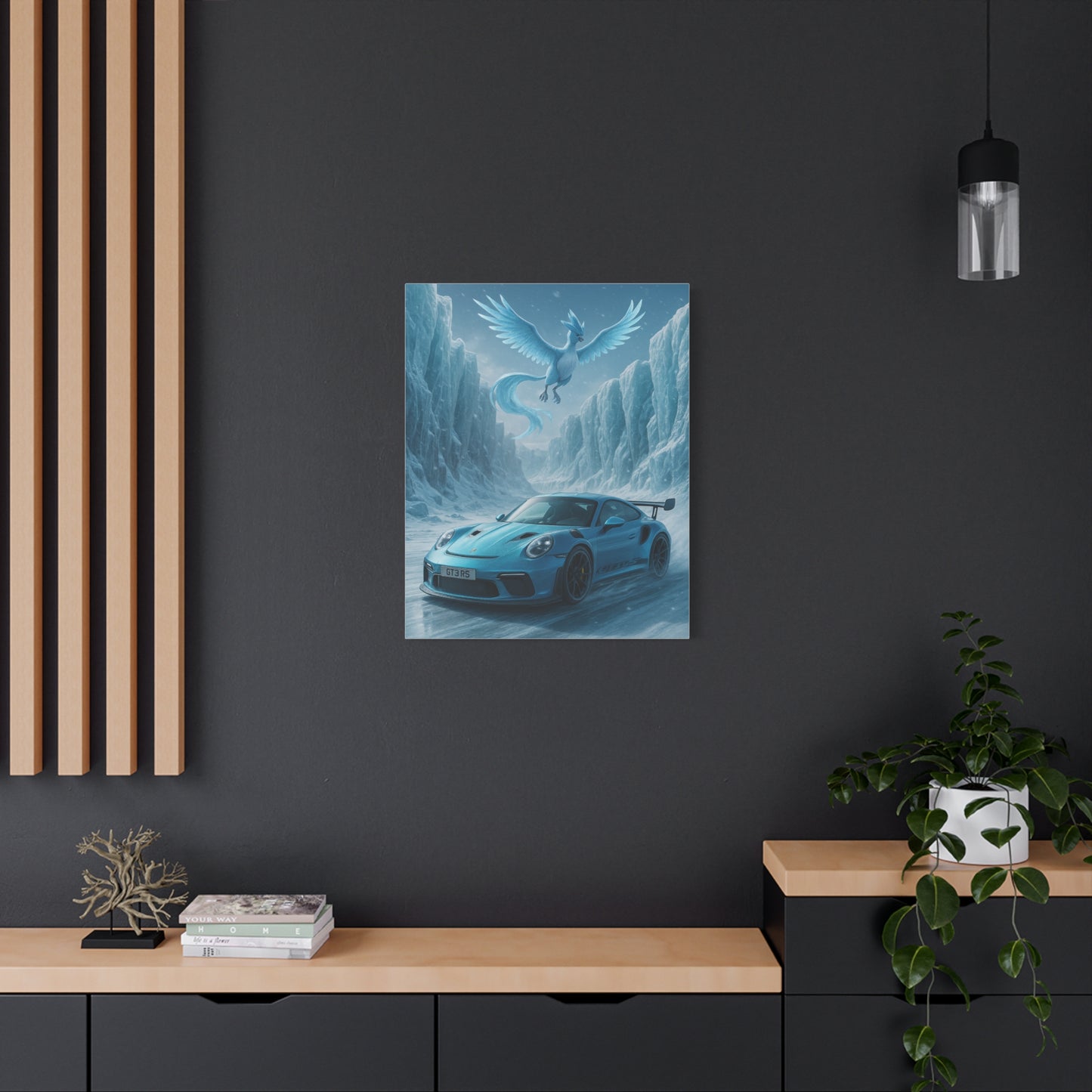 Canvas Print - Porsche on Ice Realm