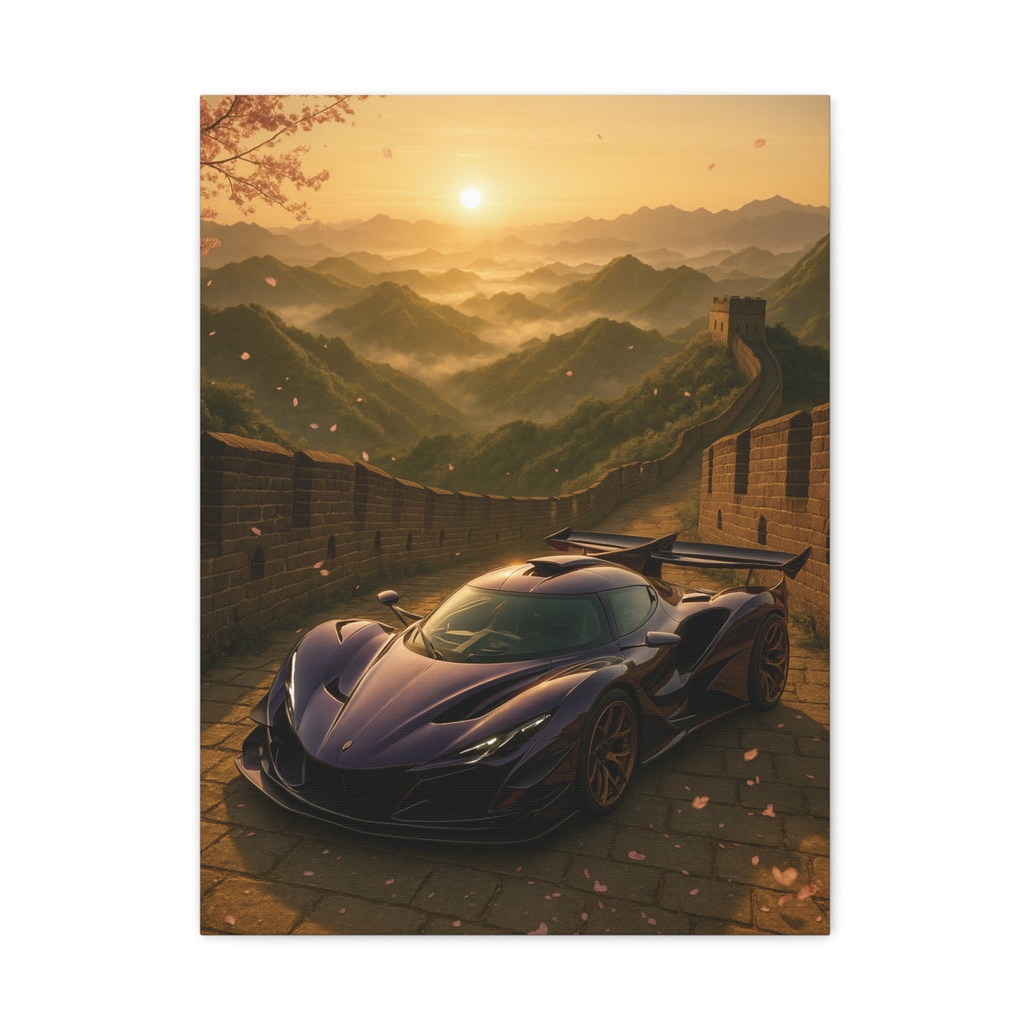 Canvas Print - Apollo IE on the Great Wall of China