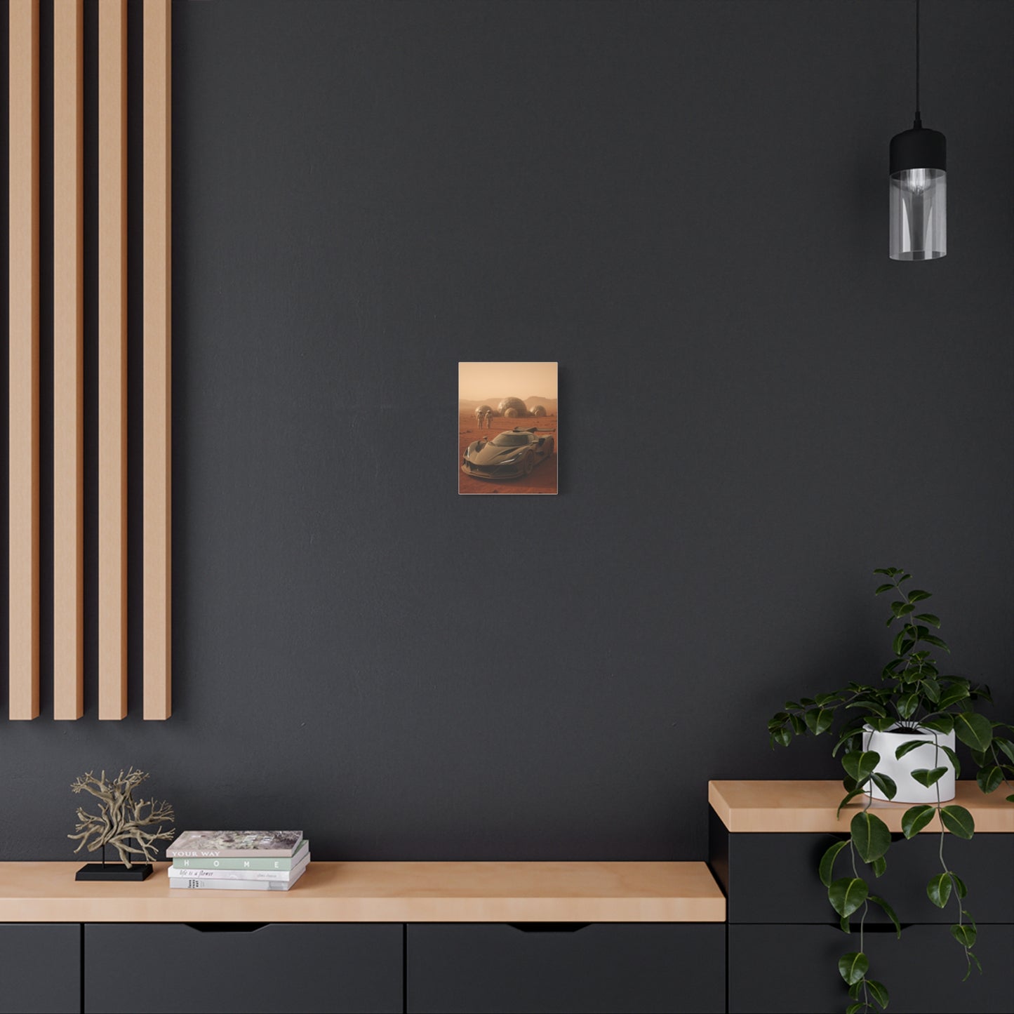 Canvas Wall Art - Apollo IE Mars Compound Scene