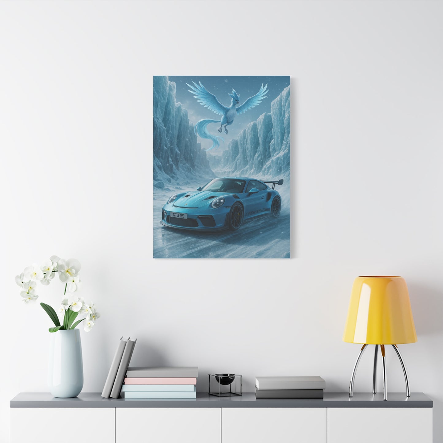 Canvas Print - Porsche on Ice Realm