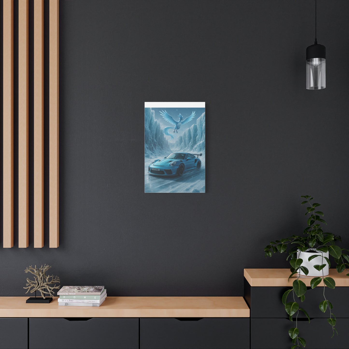 Canvas Print - Porsche on Ice Realm