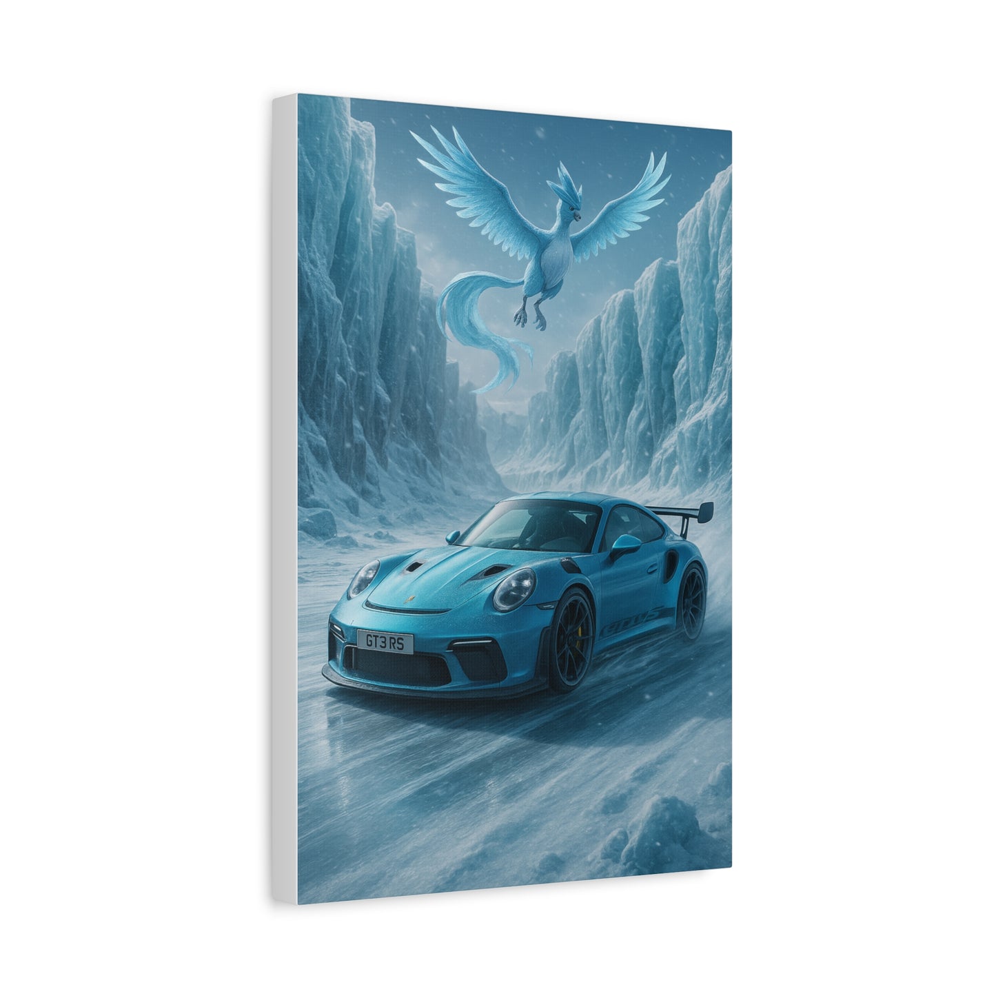 Canvas Print - Porsche on Ice Realm