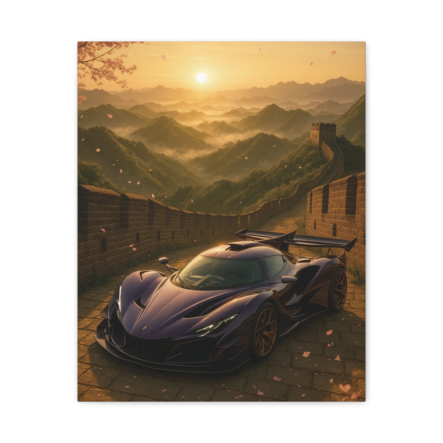 Canvas Print - Apollo IE on the Great Wall of China