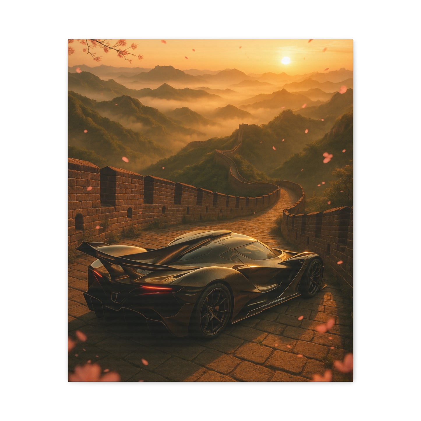 Canvas Print - Apollo IE on the Great Wall of China