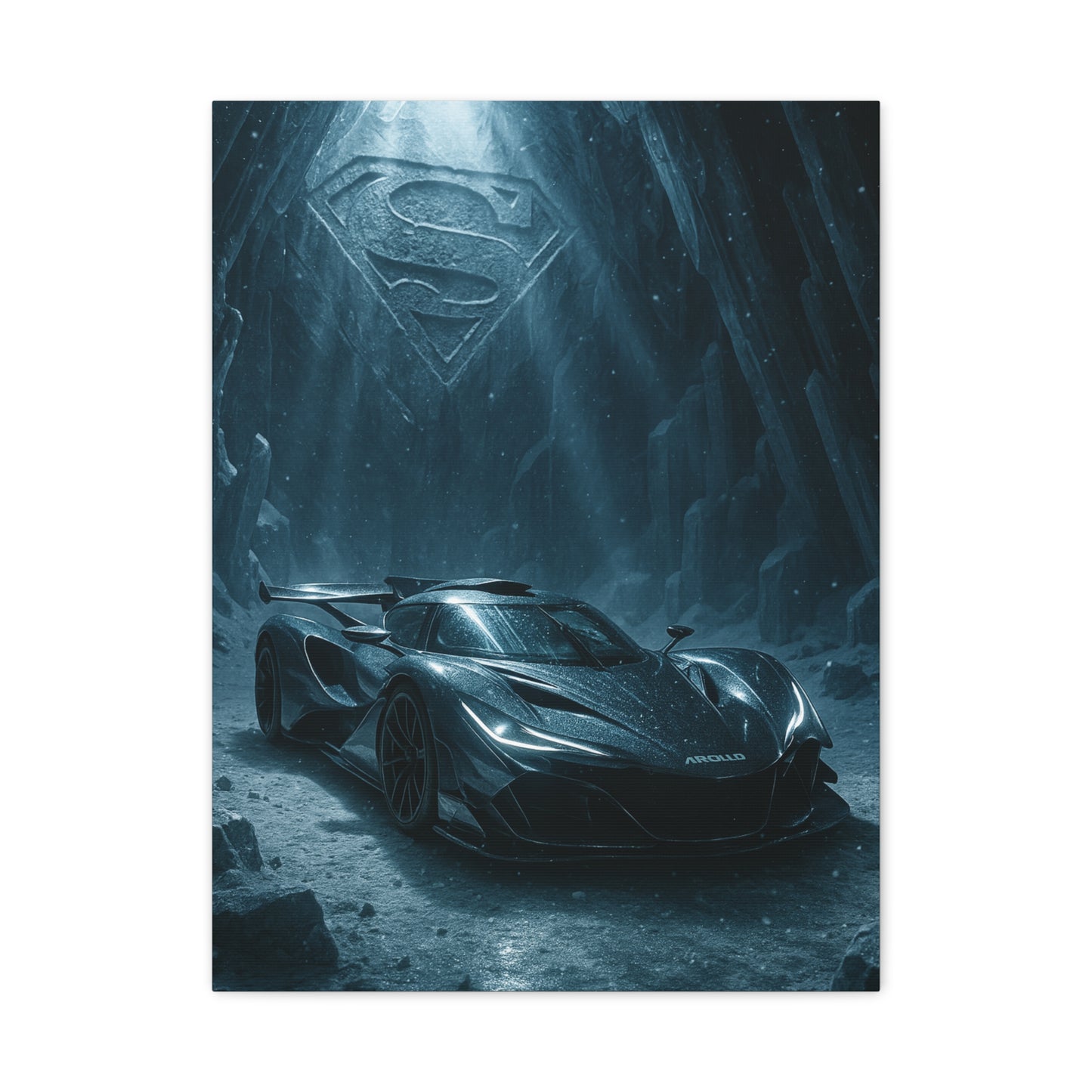 Canvas Print - Ford Shelby GT500 Beach Scene
